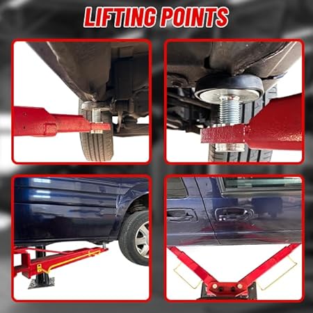 Katool KT-AM120SD 12,000 lb Single-Point Lock Two-Post Car Lift - Image 5