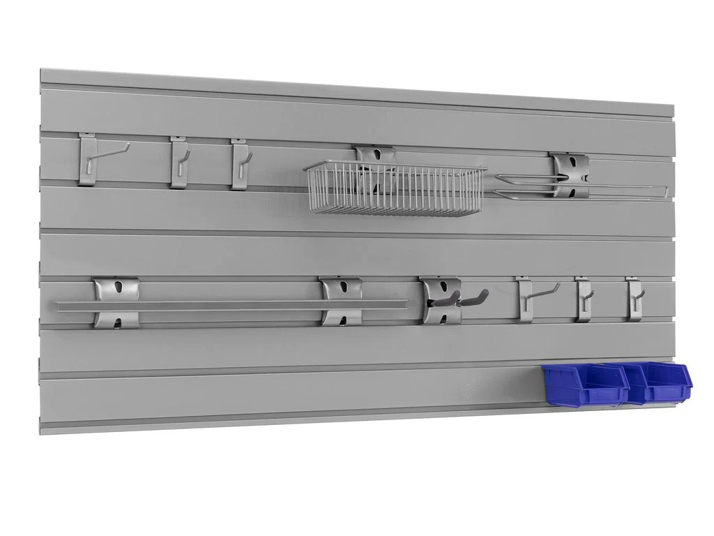 Newage 12-Piece Steel Slatwall Accessory Kit - 51765 - Image 2
