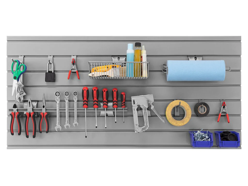 Newage 12-Piece Steel Slatwall Accessory Kit - 51765 - Image 3