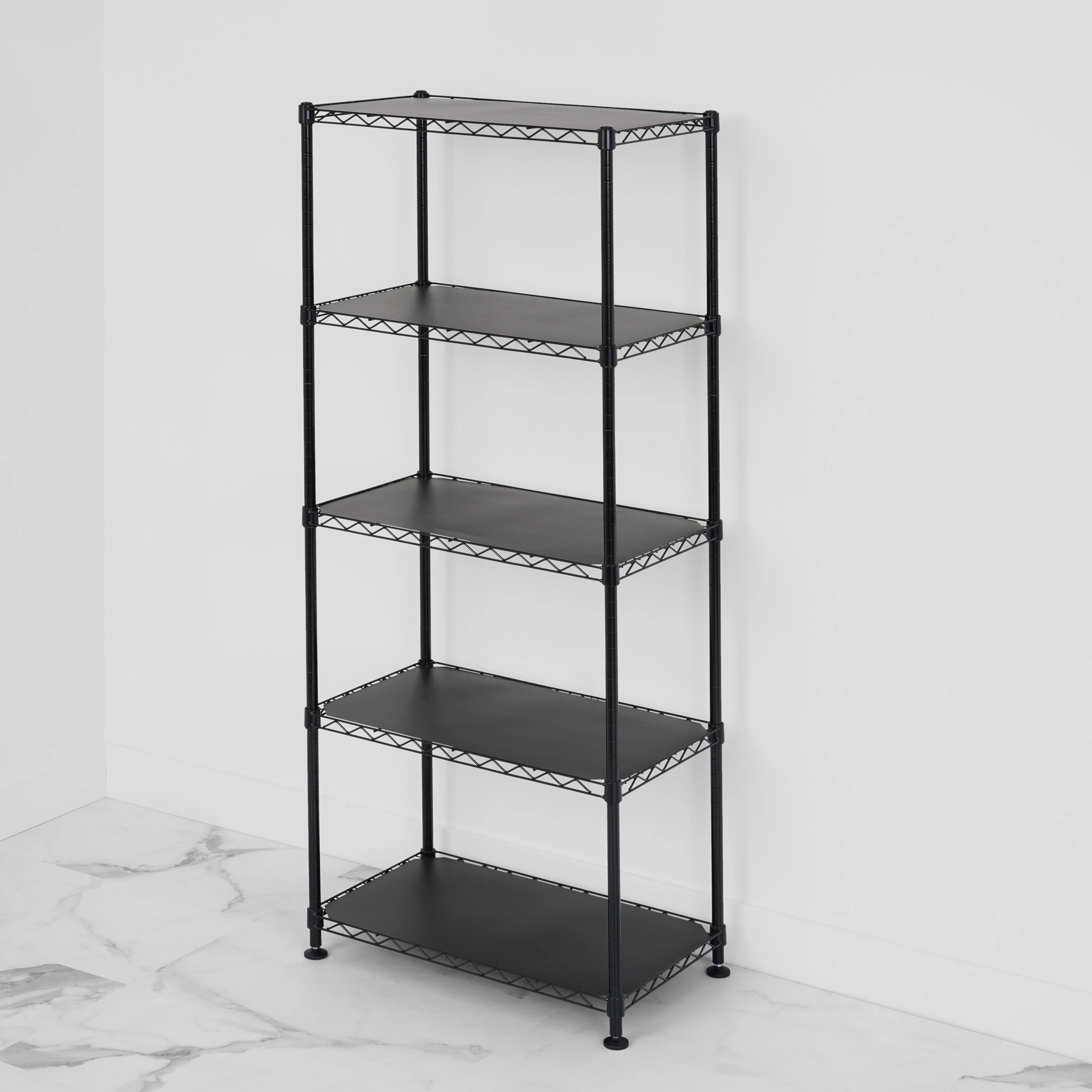 14" x 24" x 60" 5-Tier Wire Rack
