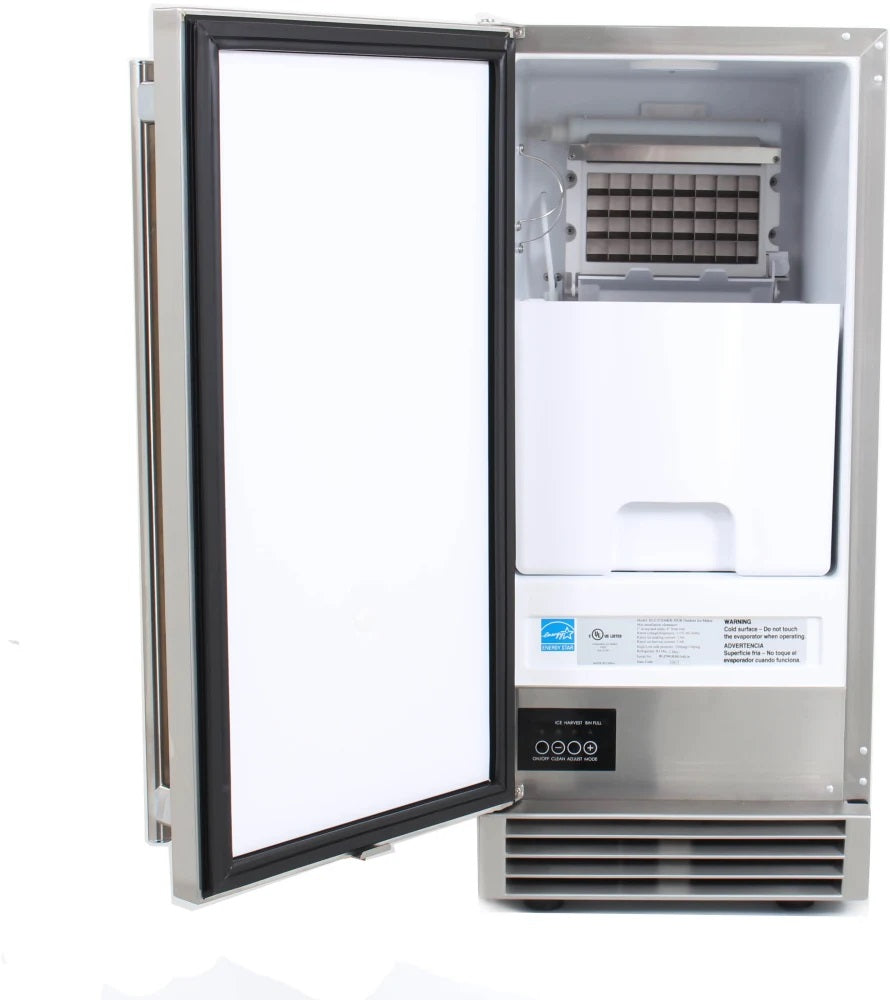 Blaze 15 Inch Outdoor Ice Maker - BLZ-ICEMKR-50GR - Image 3