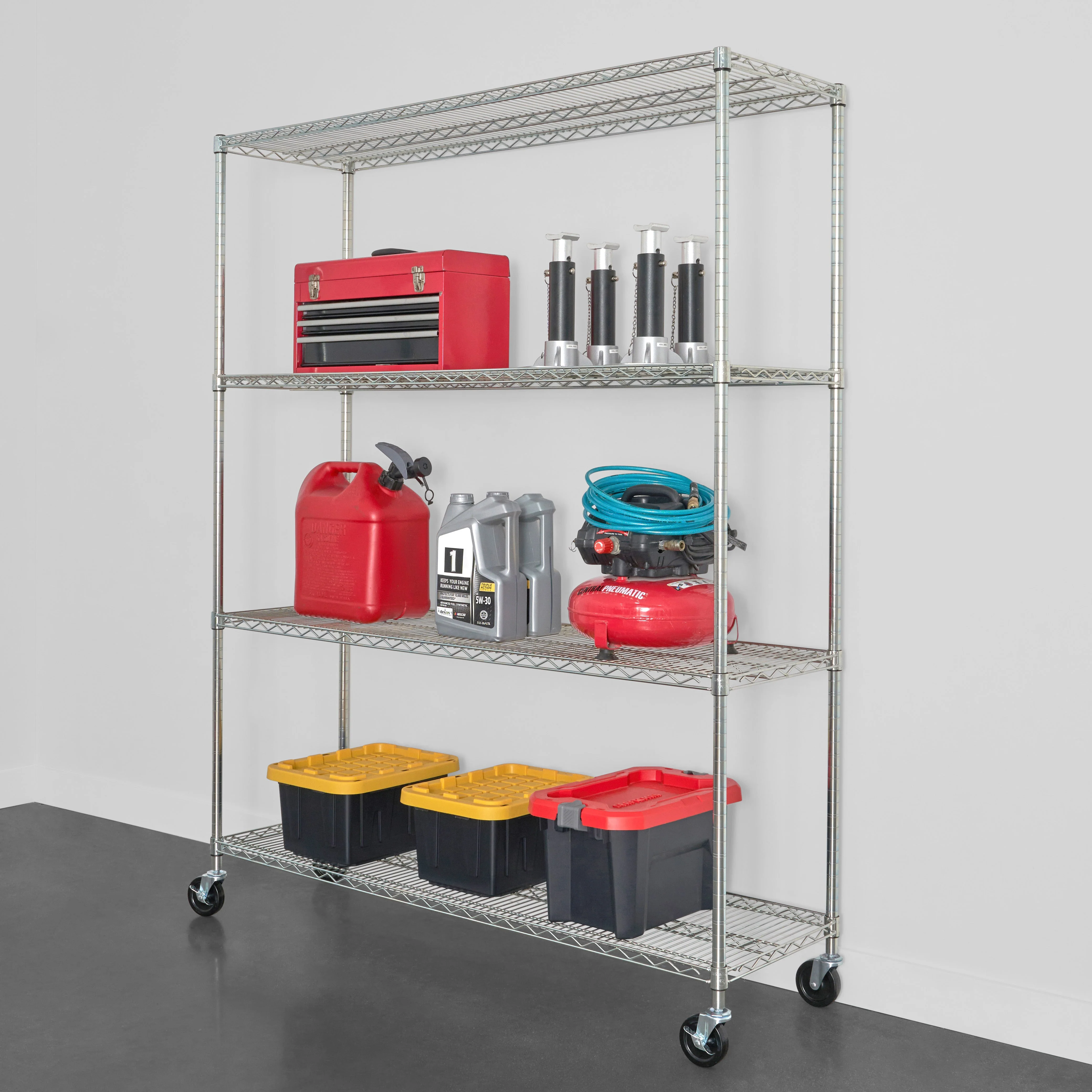18" x 60" x 72" 4-Tier Wire Rack - Image 2