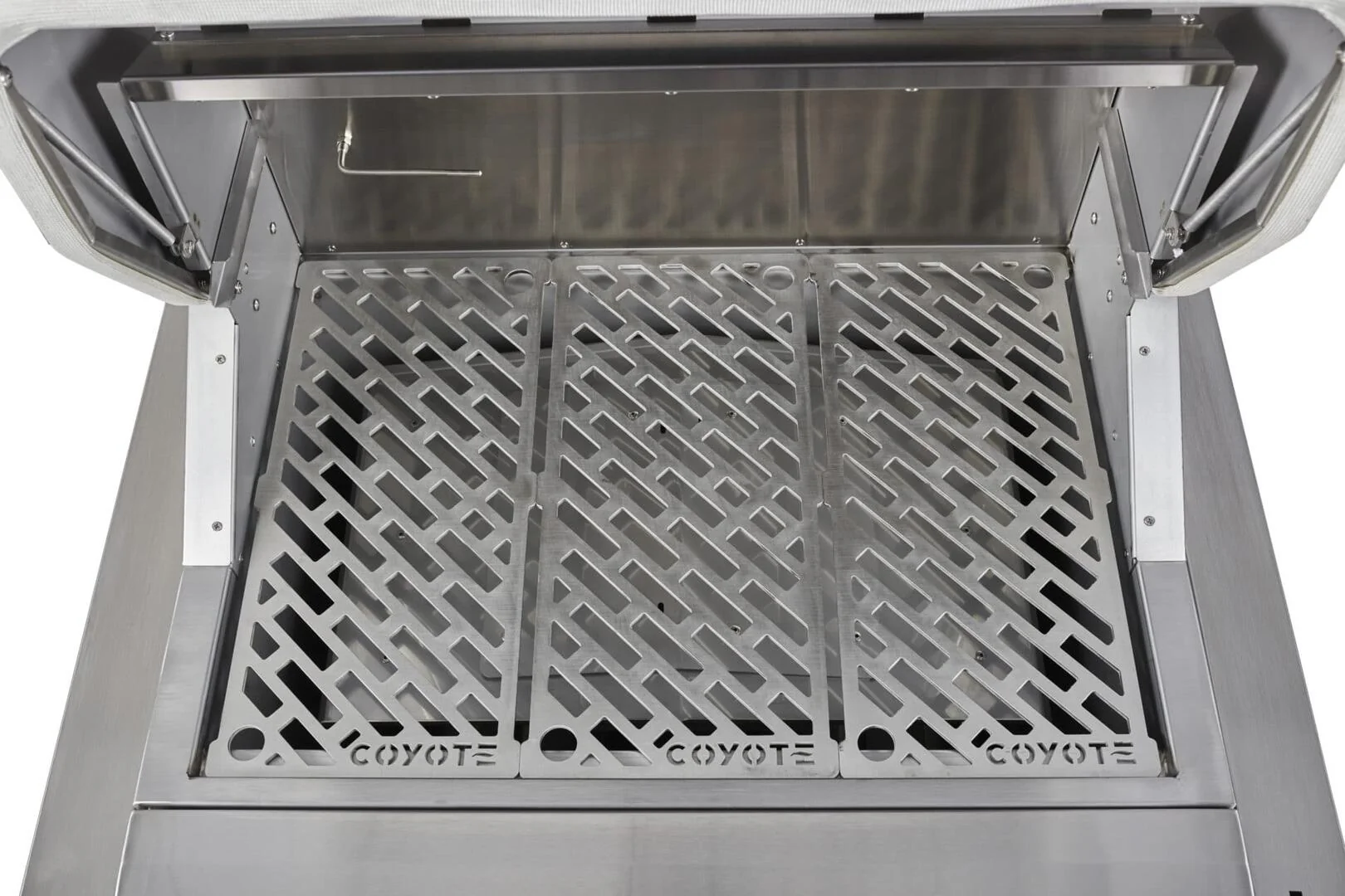 28 Inch Freestanding Pellet Grill with 800 sq. inches Grilling Surface Size, Warming Rack, Side Table, in Stainless Steel - C1P28-FS - Image 23