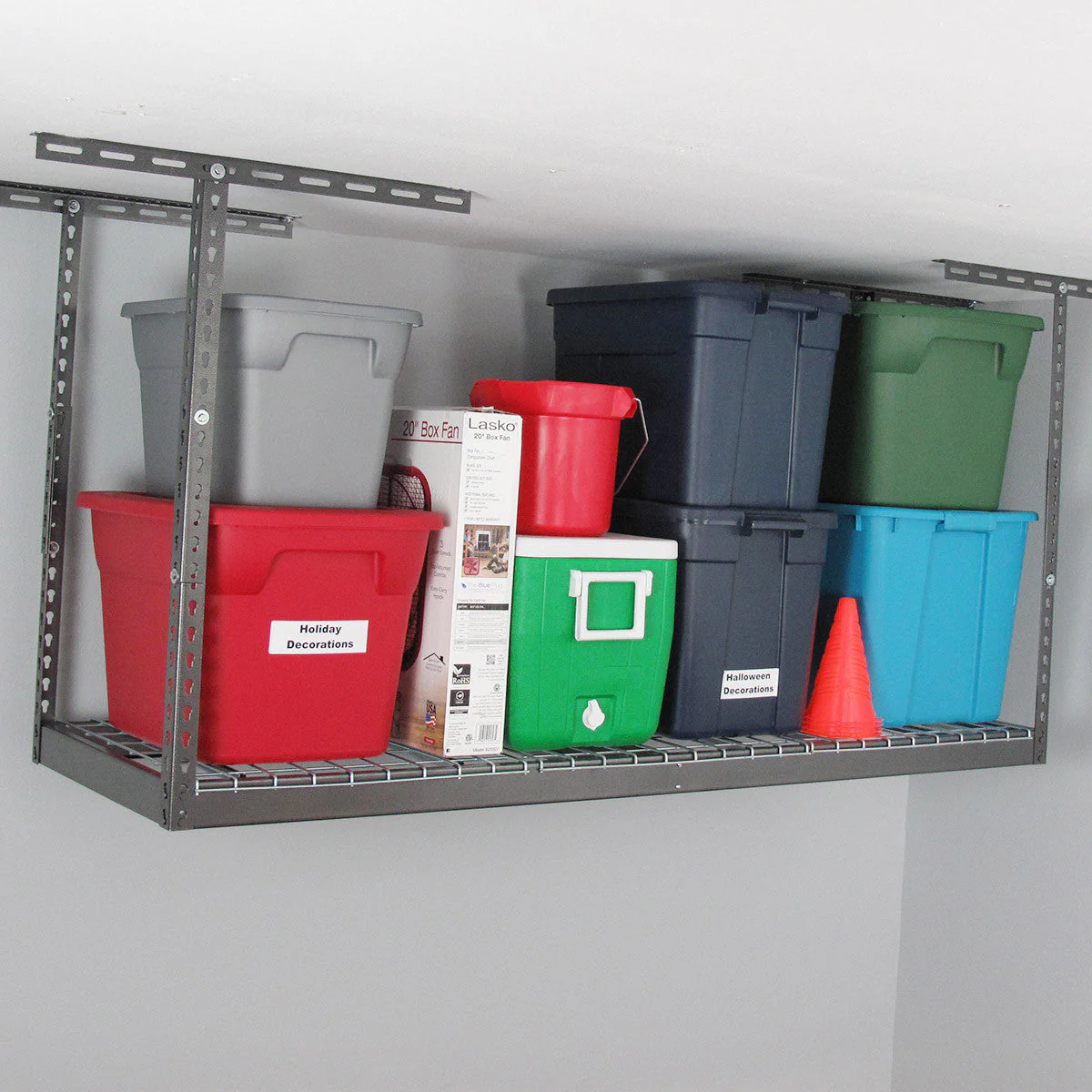 3' x 6' Overhead Garage Storage Rack - Image 6