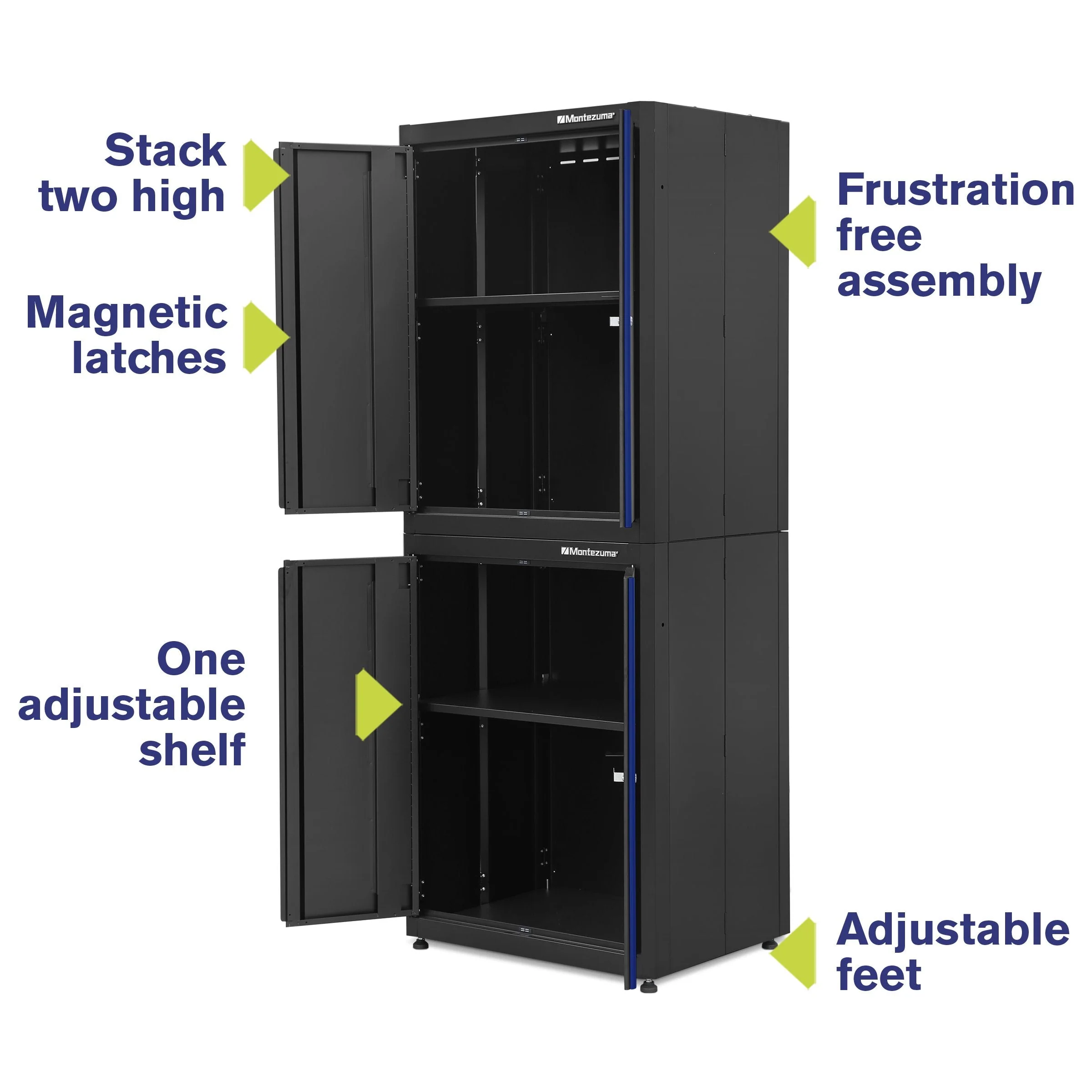 Montezuma 2-Door Stacking Cabinet - Image 18