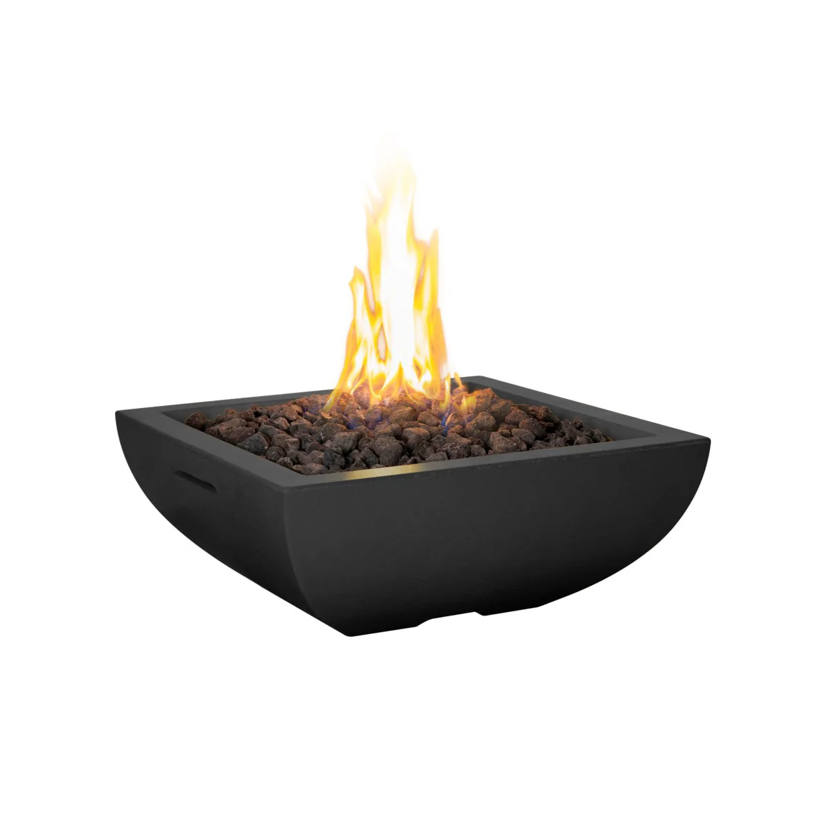 American Fyre Designs 30 Inch Bordeaux Petite Square Fire Bowl