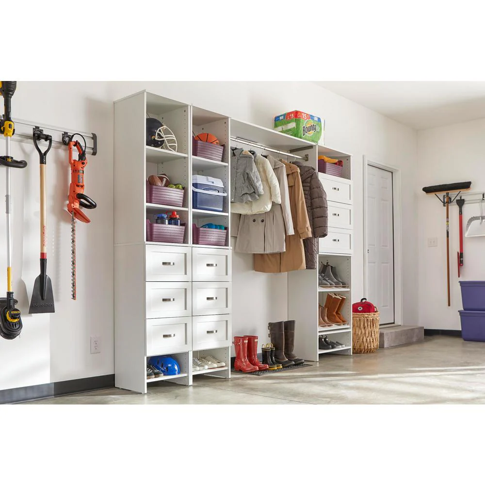 Gladiator 32 in. L GearTrack Garage Track Storage System with 6-Hooks - Image 8