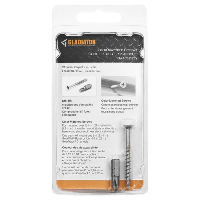 Gladiator 32-Pack Color Matched Screws - Image 2