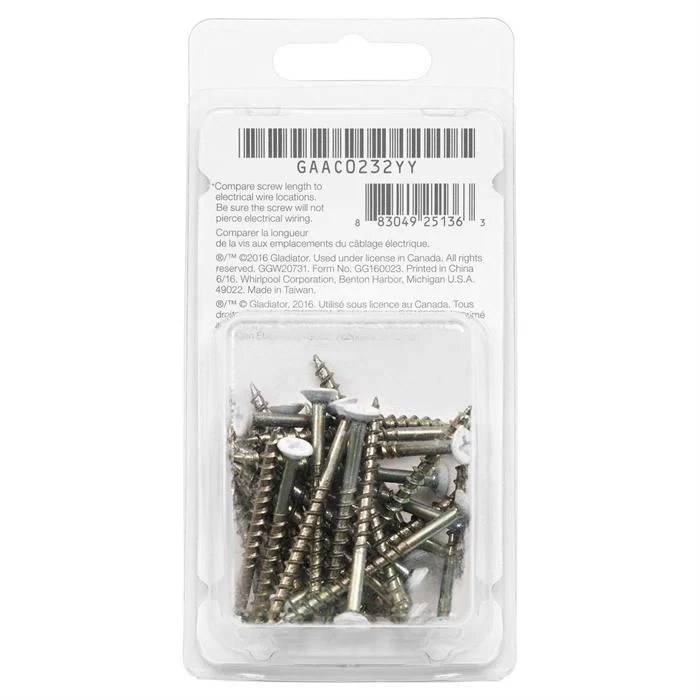 Gladiator 32-Pack Color Matched Screws - Image 3