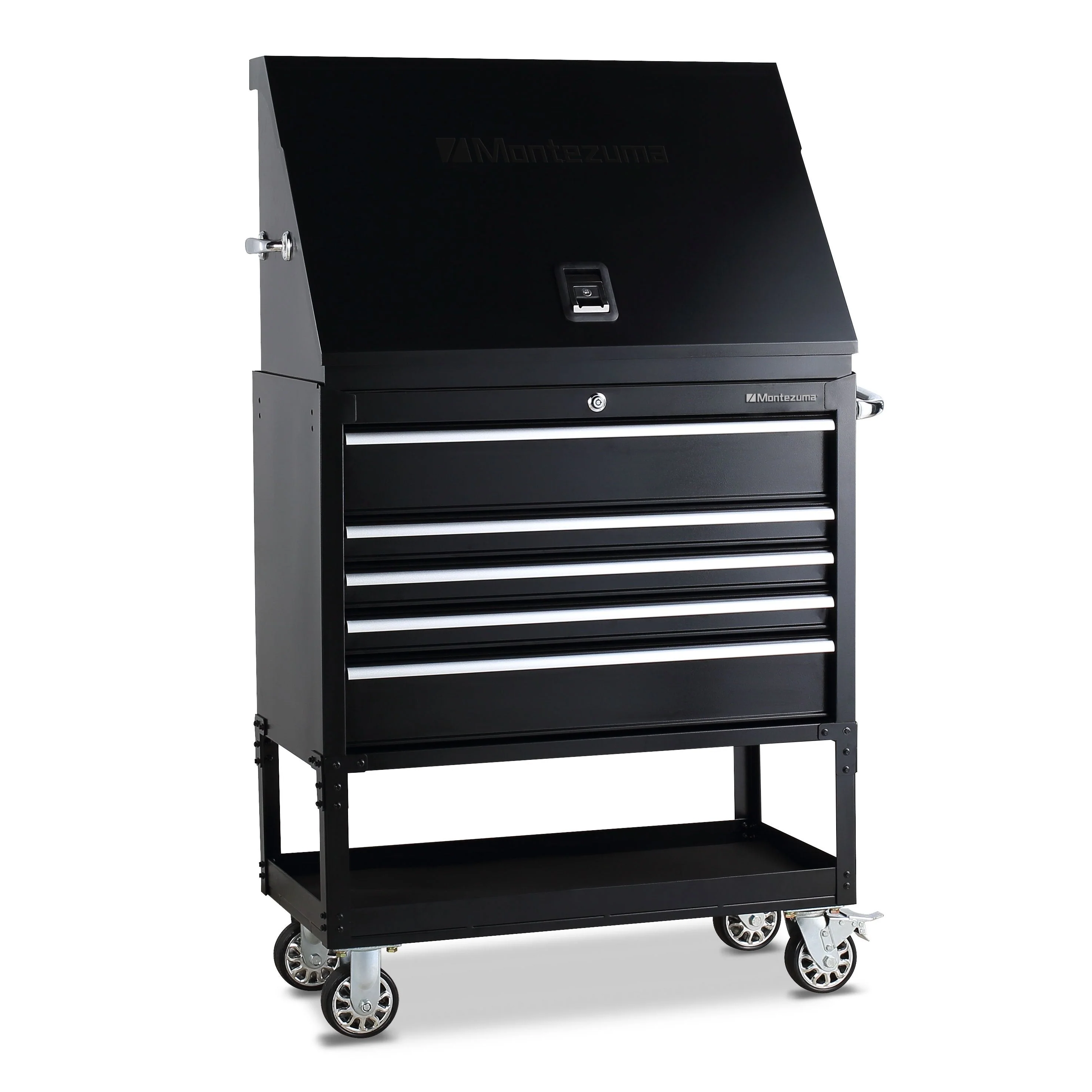 Montezuma 36 in. 5-Drawer Utility Cart - Image 11