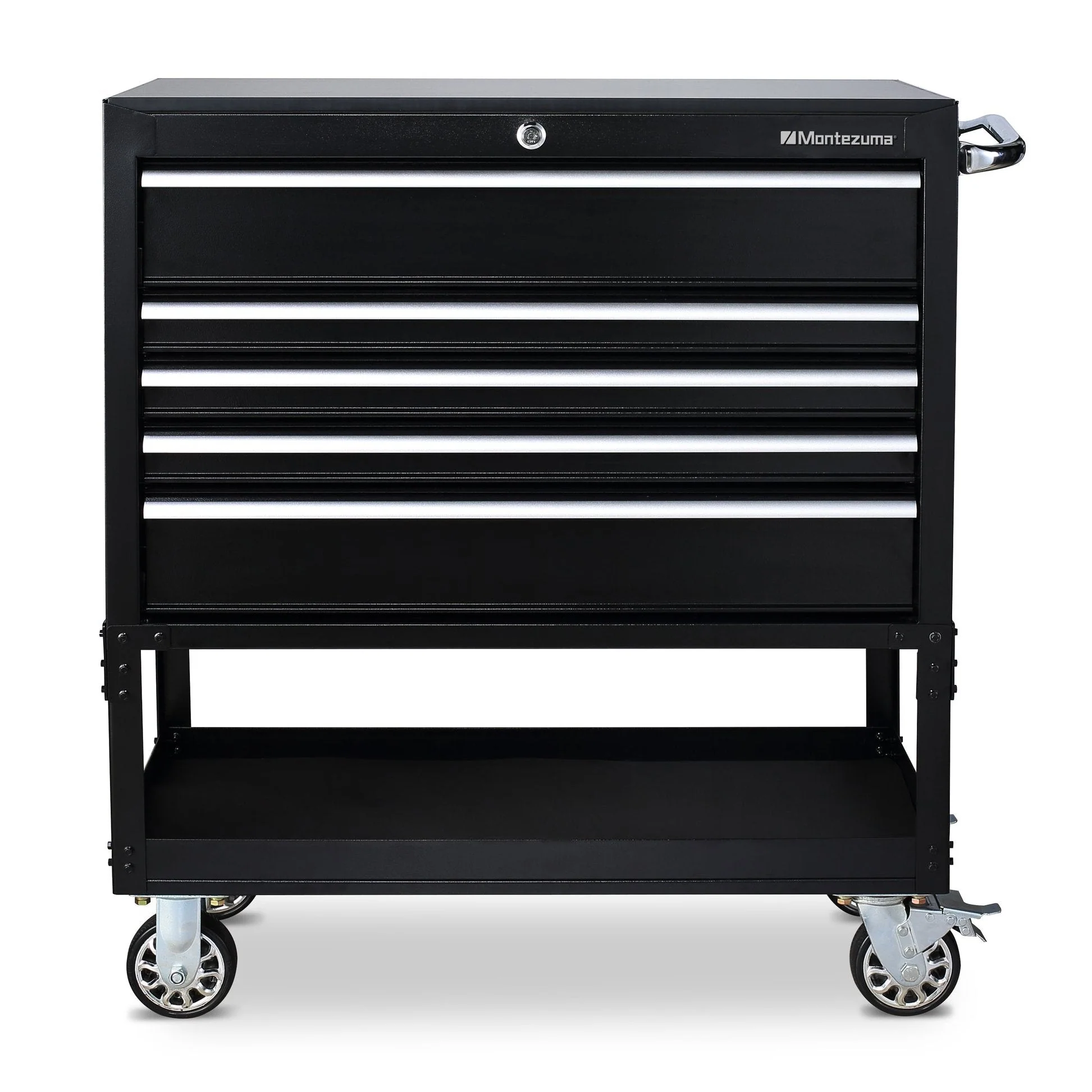 Montezuma 36 in. 5-Drawer Utility Cart - Image 3