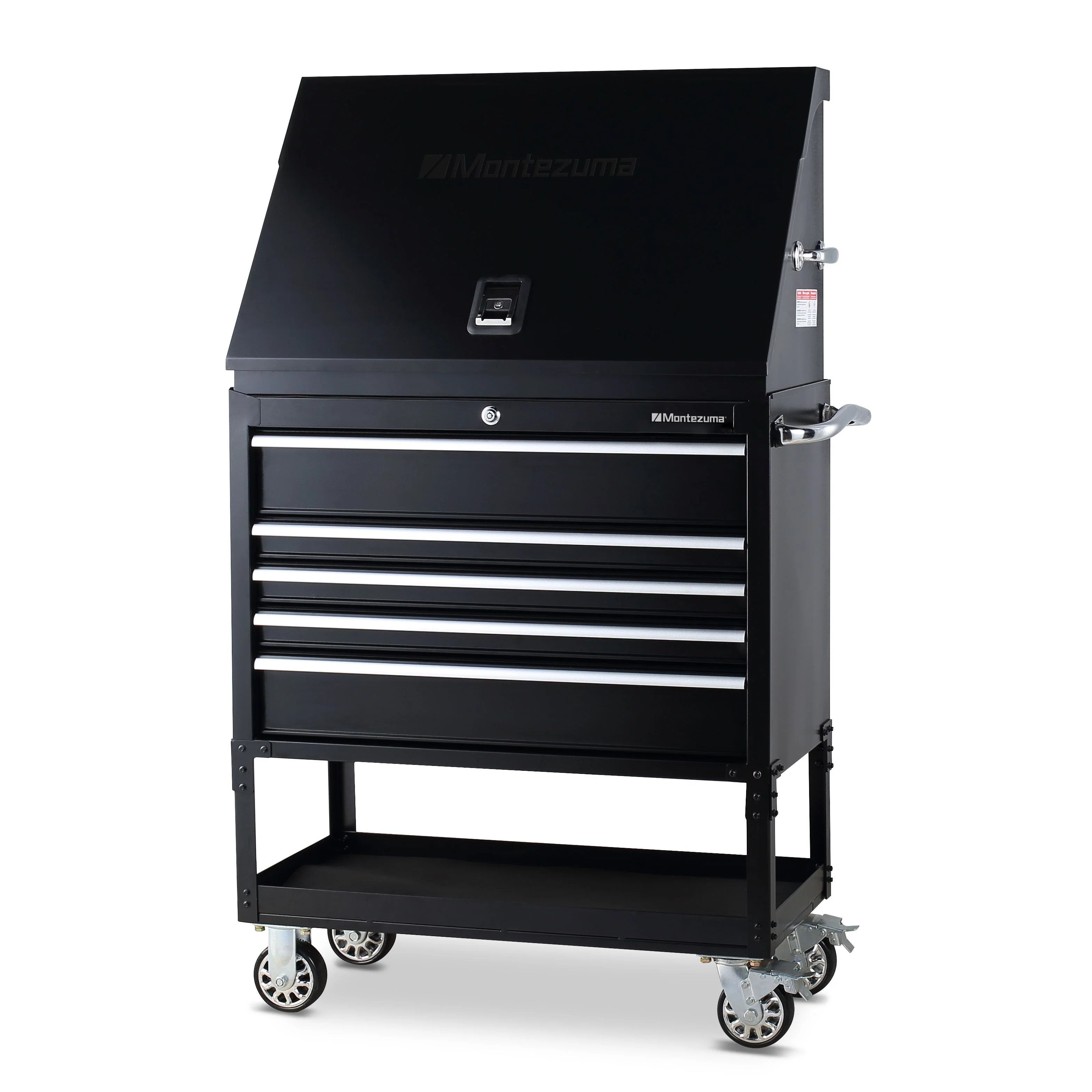 Montezuma 36 in. 5-Drawer Utility Cart - Image 5
