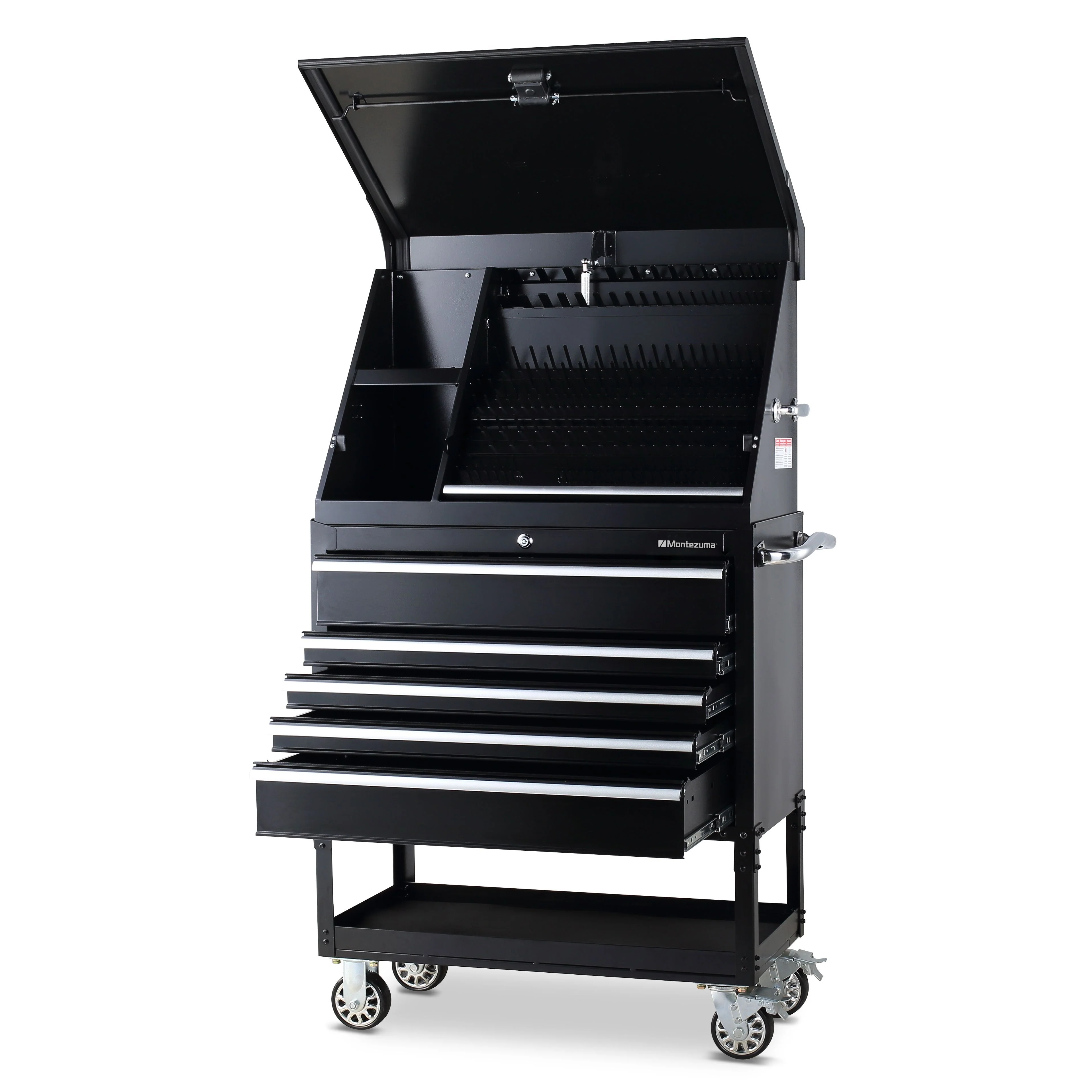 Montezuma 36 in. 5-Drawer Utility Cart - Image 7