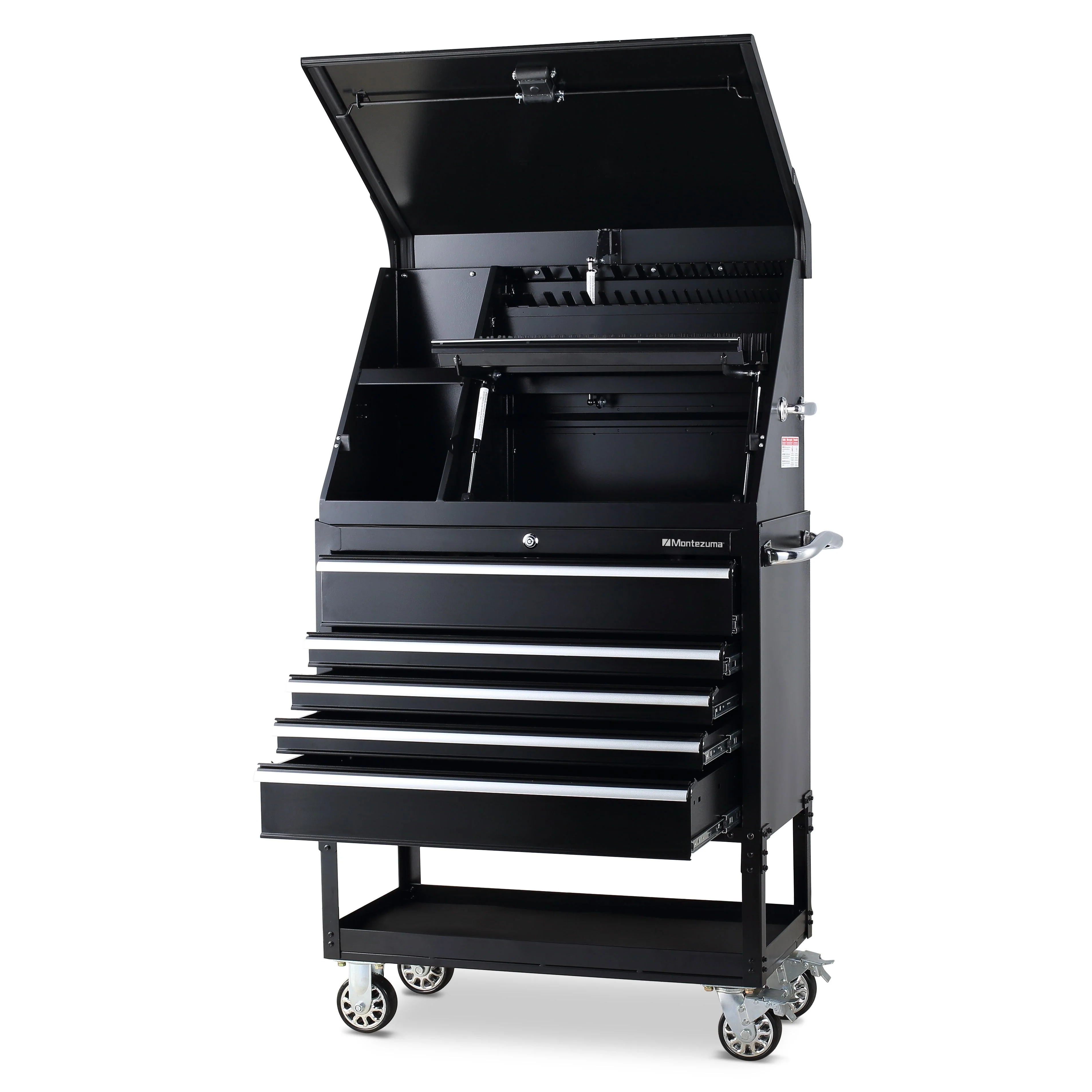 Montezuma 36 in. 5-Drawer Utility Cart - Image 8