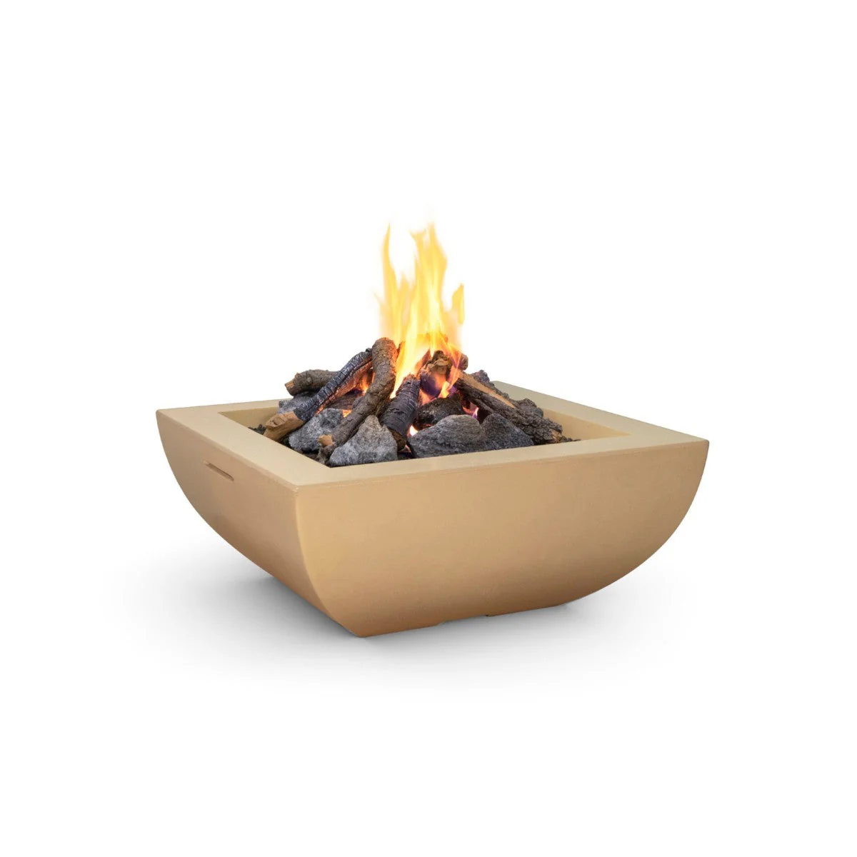 American Fyre Designs 36 Inch Bordeaux Square Fire Bowl
