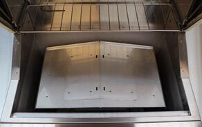 Coyote 36 Inch Built-In Pellet Grill with 1056 sq. inches Grilling Surface Size, Warming Rack, in Stainless Steel - C1P36 - Image 5