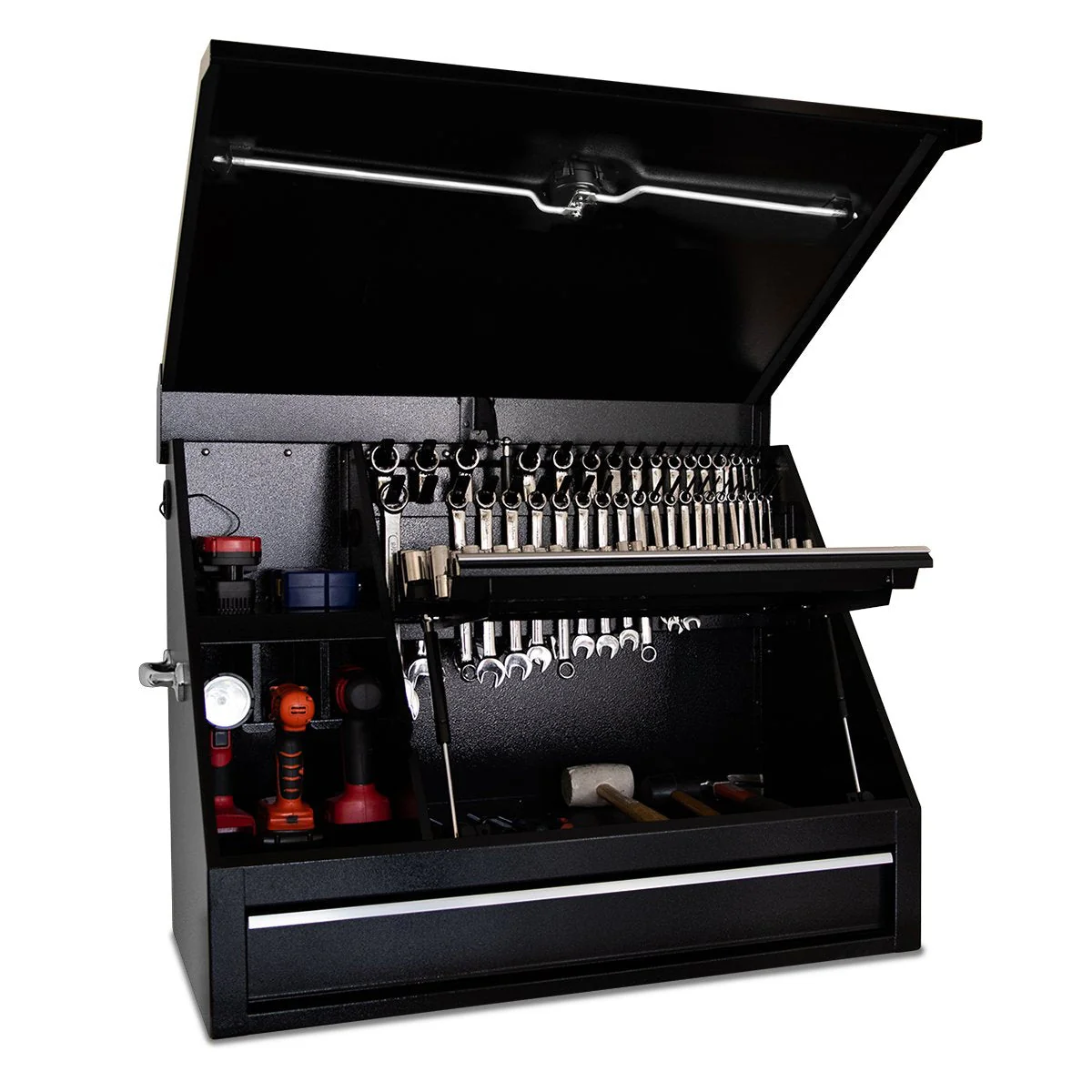 Montezuma SB360DB 36 x 17 in. Steel Triangle Shop box - Image 10