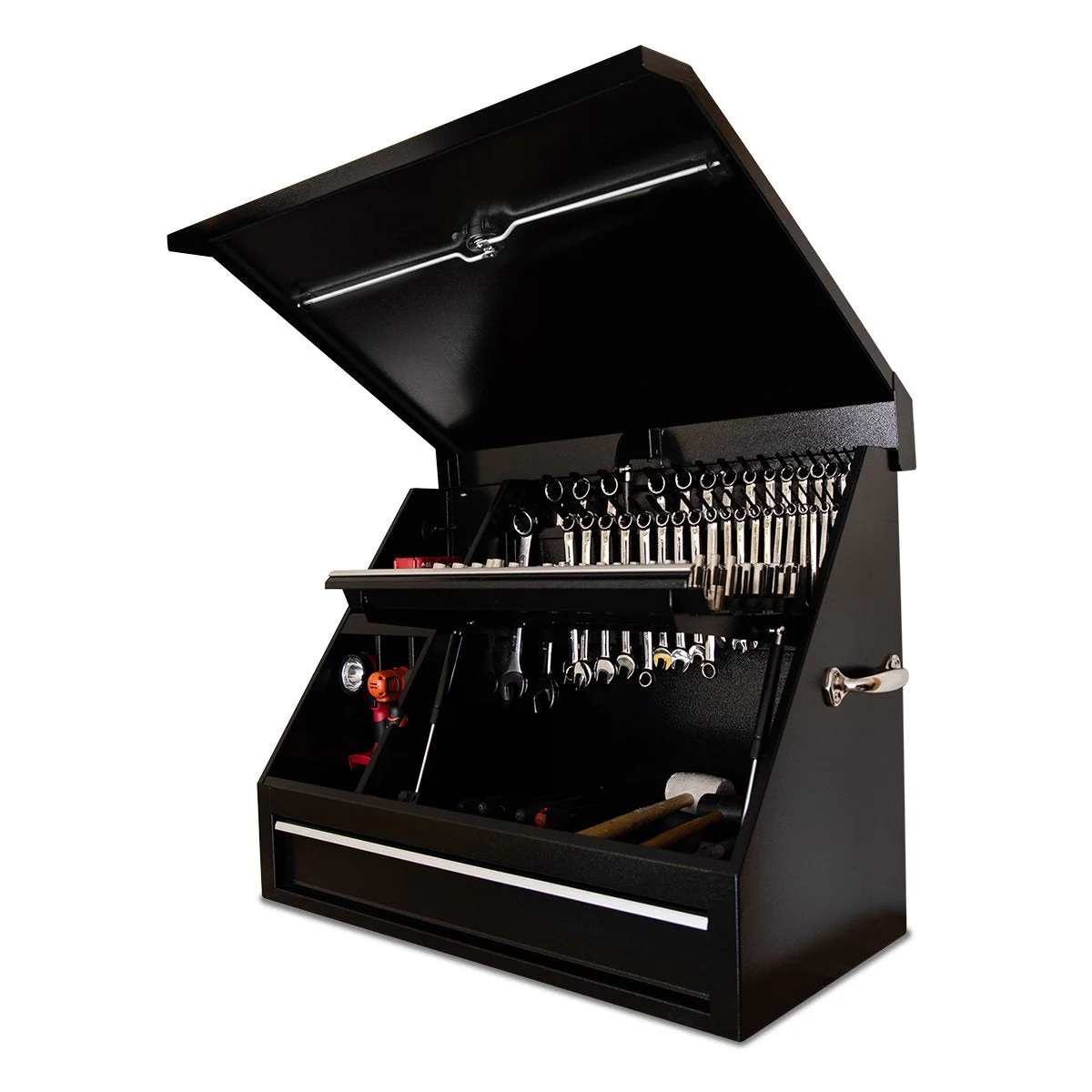 Montezuma SB360DB 36 x 17 in. Steel Triangle Shop box - Image 2