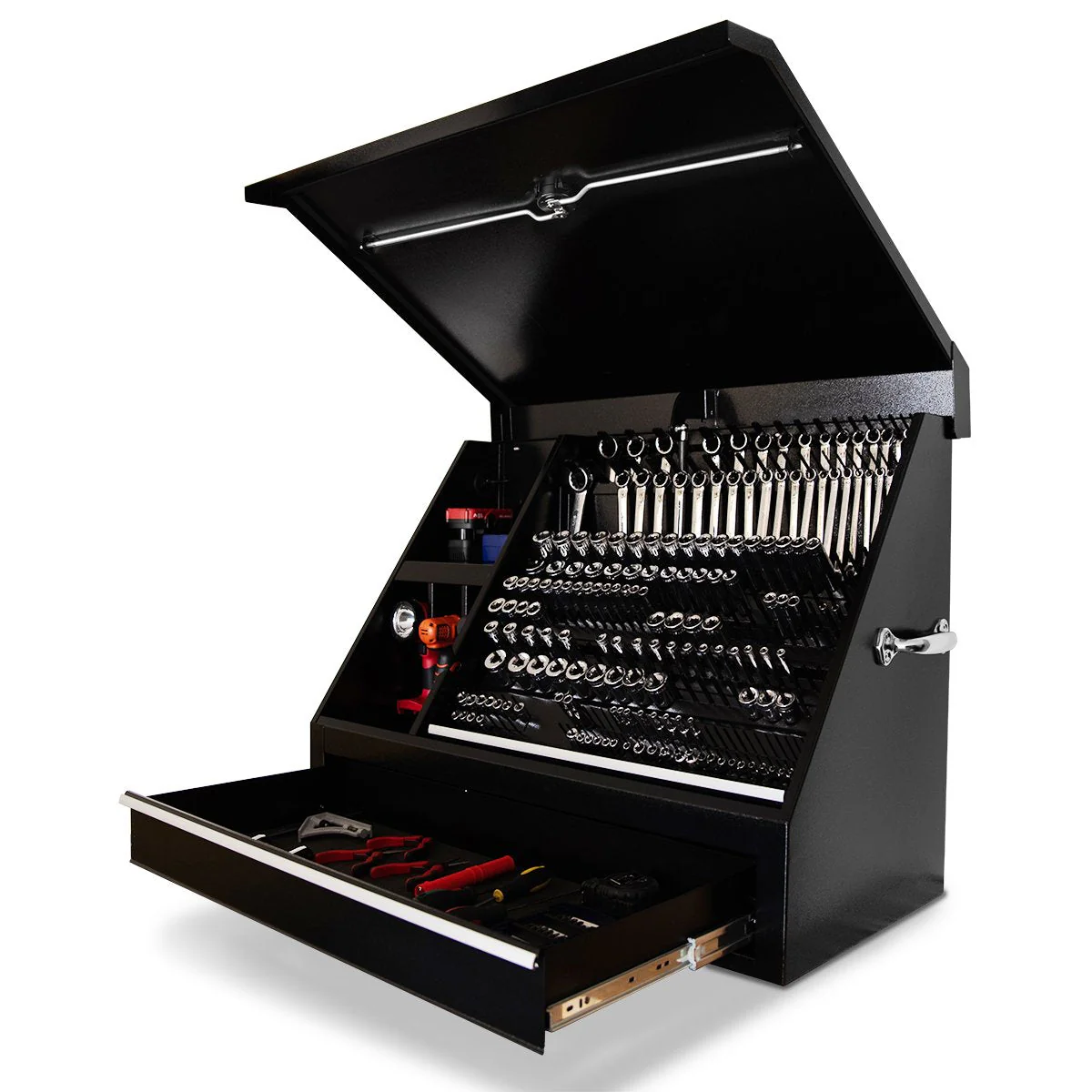 Montezuma SB360DB 36 x 17 in. Steel Triangle Shop box - Image 3