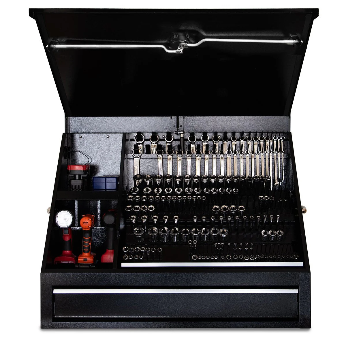 Montezuma SB360DB 36 x 17 in. Steel Triangle Shop box - Image 6
