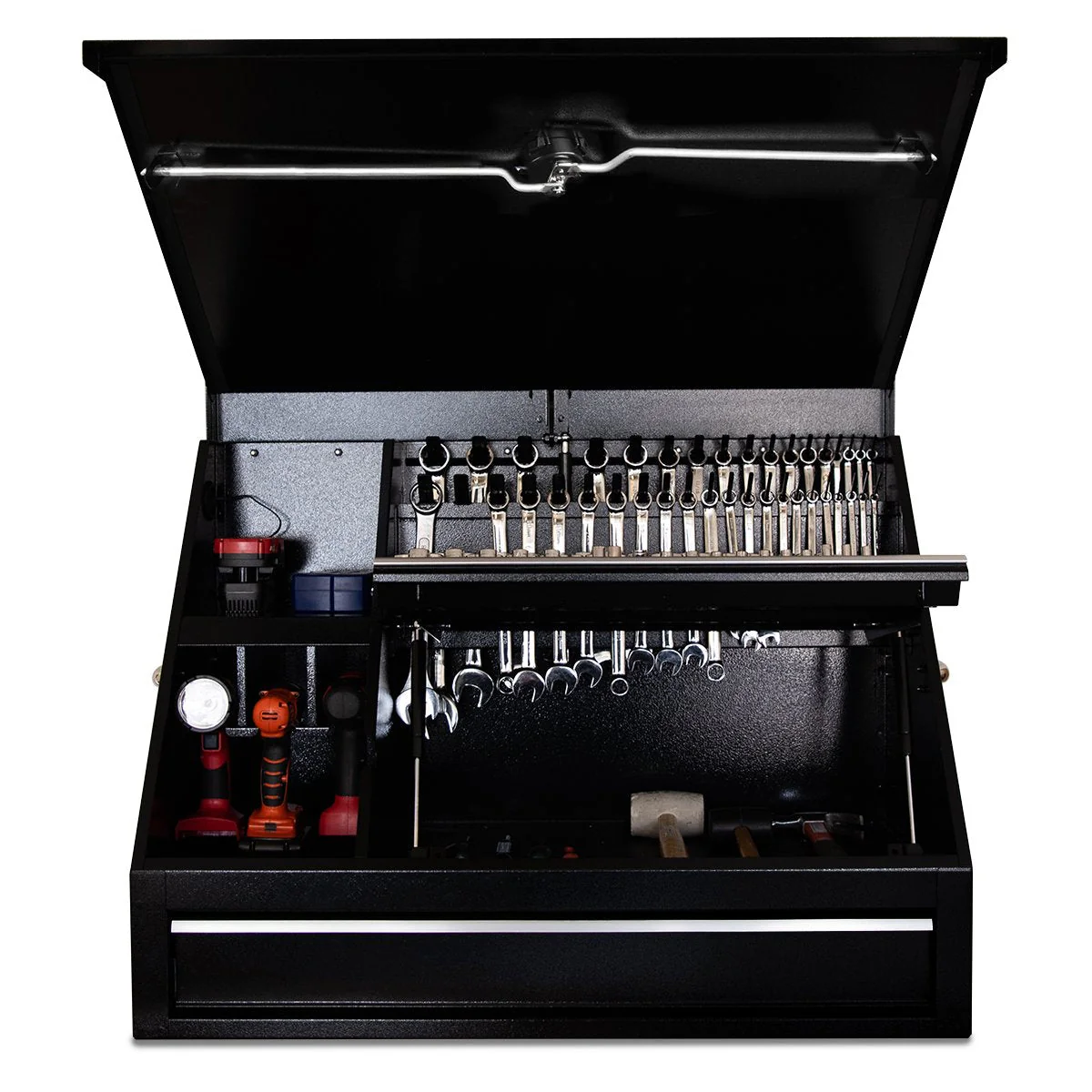 Montezuma SB360DB 36 x 17 in. Steel Triangle Shop box - Image 7
