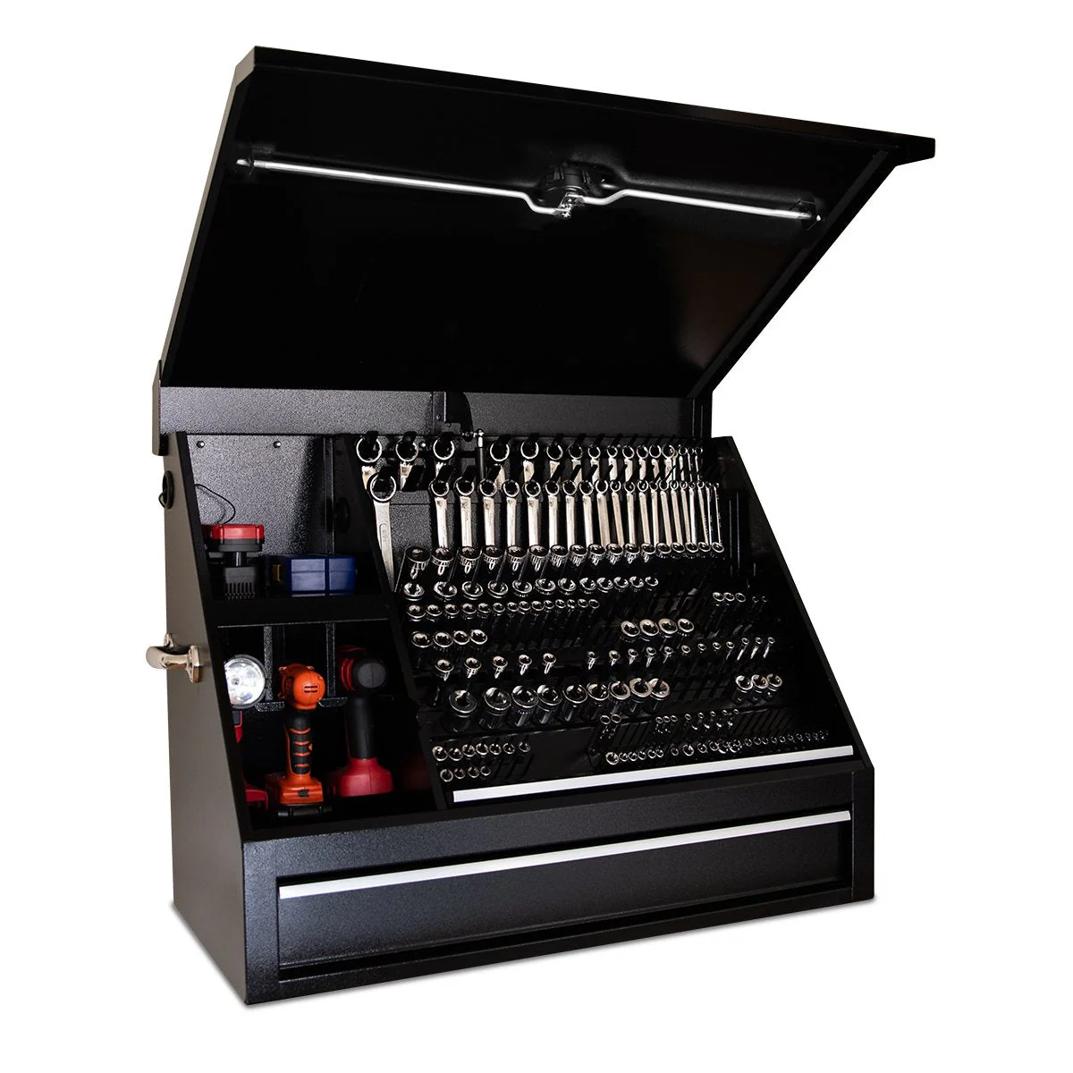 Montezuma SB360DB 36 x 17 in. Steel Triangle Shop box - Image 9