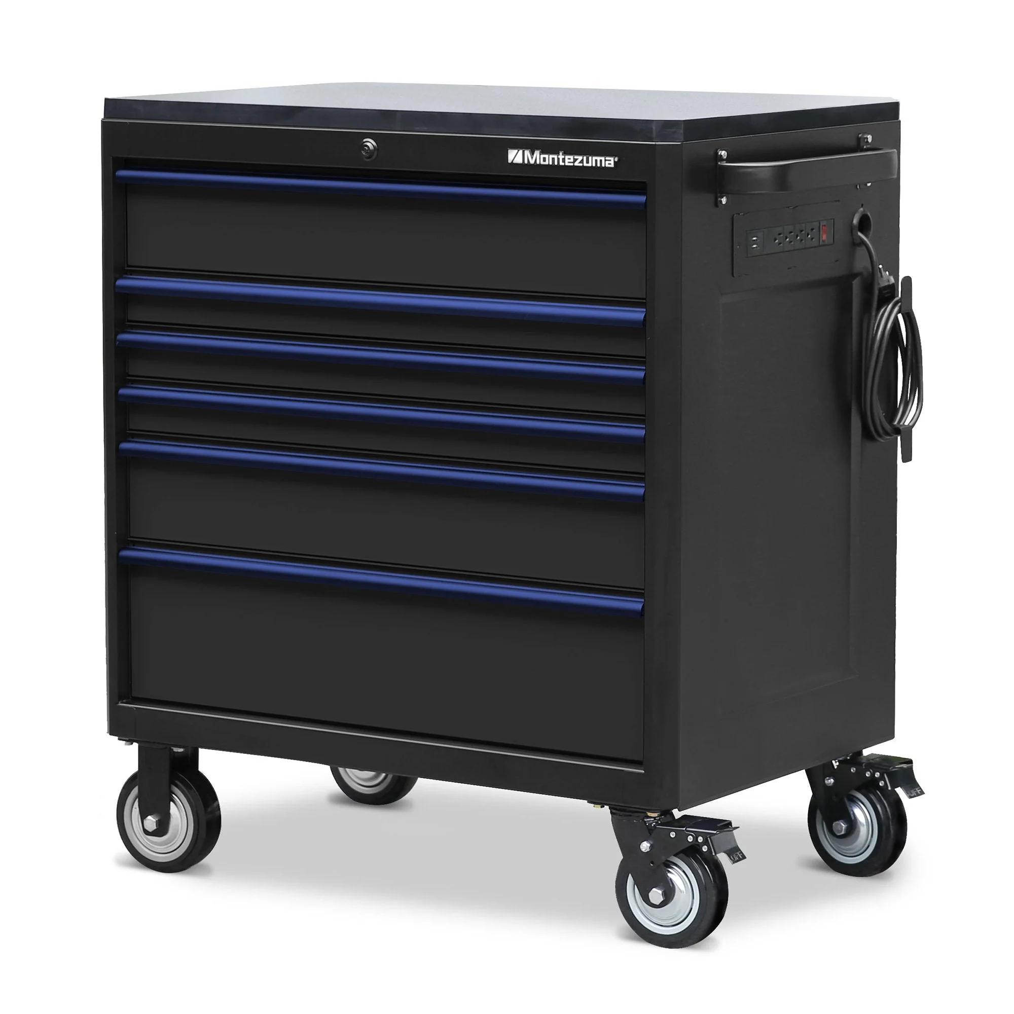 Montezuma 36 x 24 in. 6-Drawer Tool Cabinet