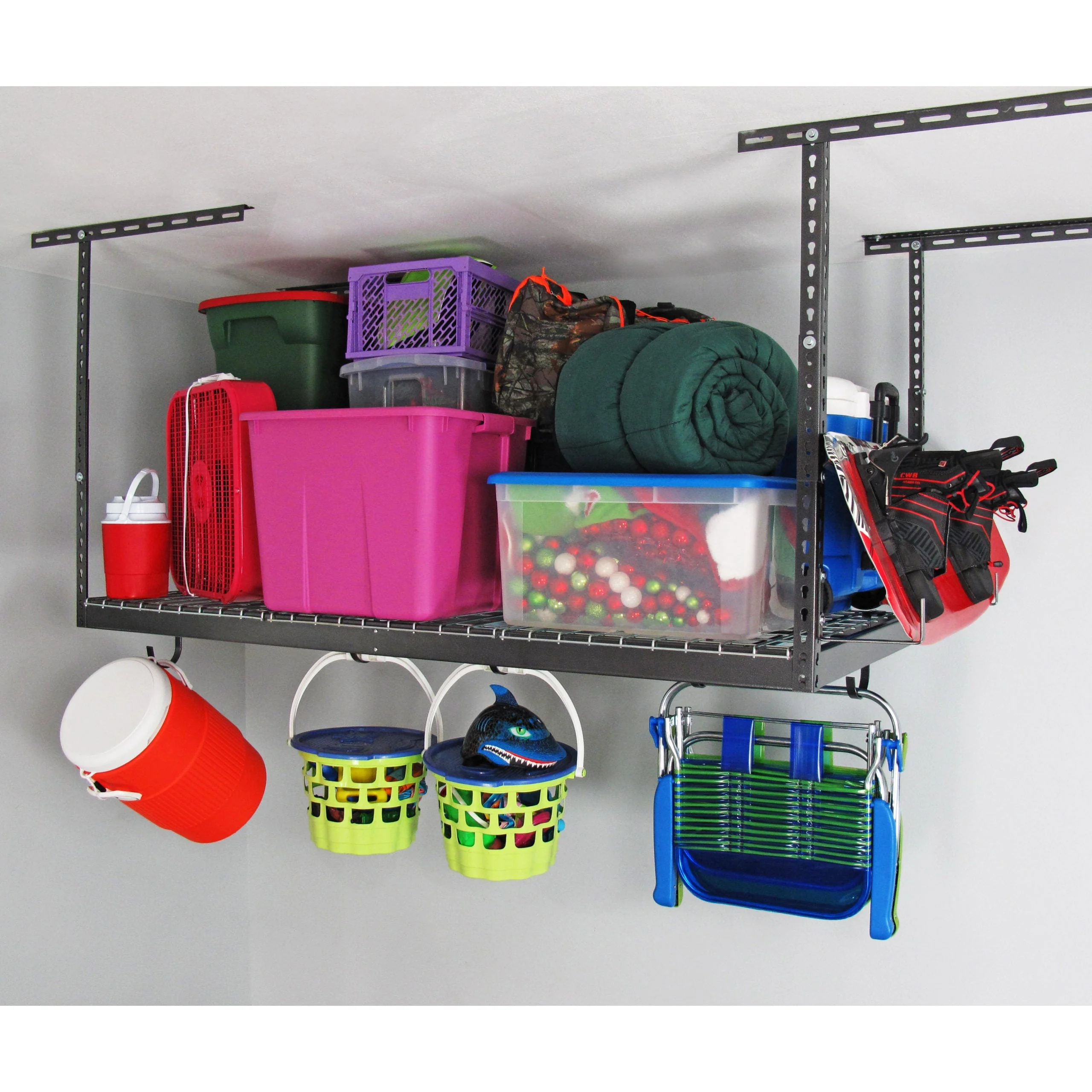 4' x 6' Overhead Garage Storage Rack - Image 4