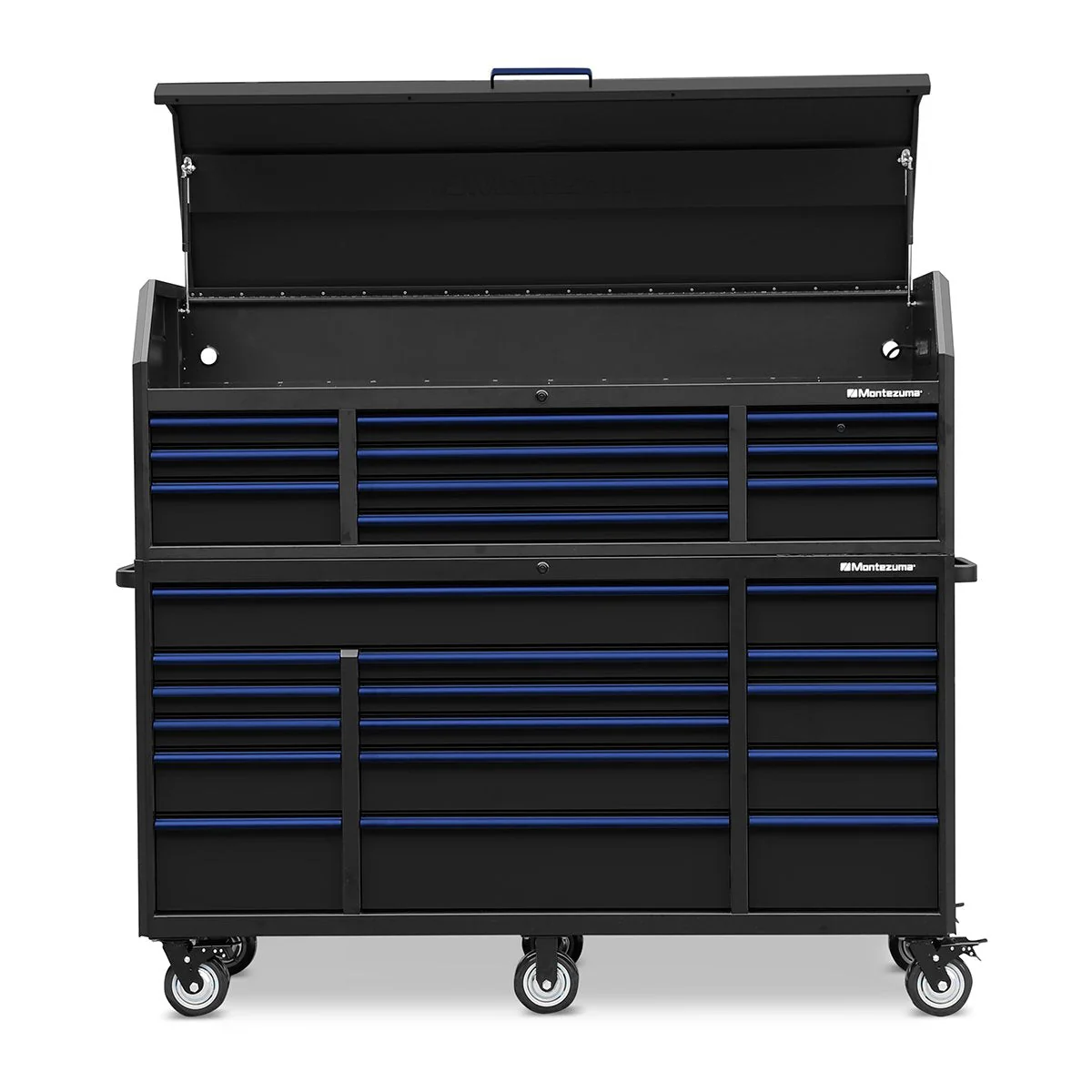 Montezuma 72 x 24 in. 10-Drawer Tool Chest - Image 9