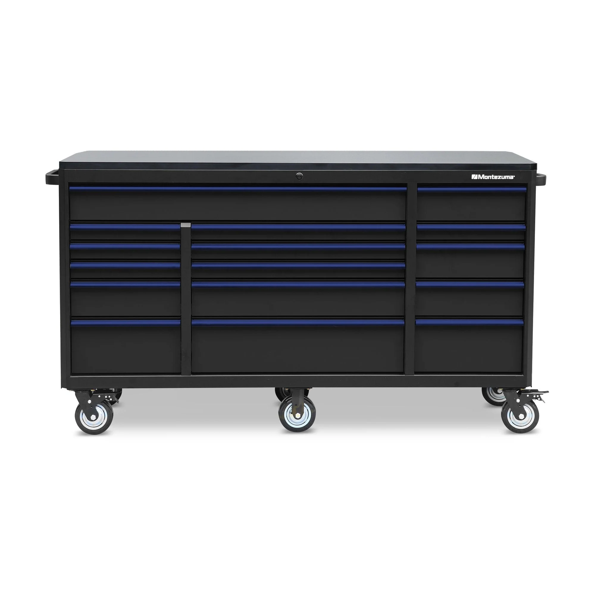 Montezuma 72 x 24 in. 16-Drawer Tool Cabinet - Image 2