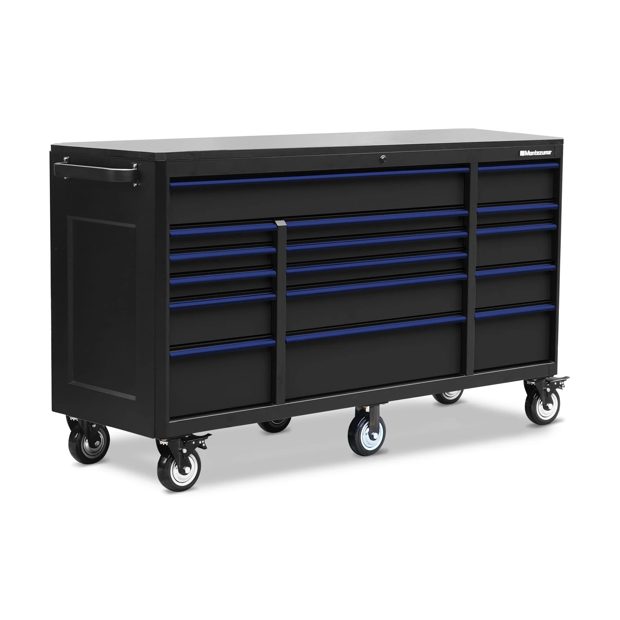 Montezuma 72 x 24 in. 16-Drawer Tool Cabinet - Image 3