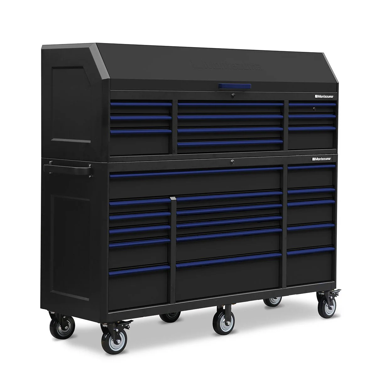 Montezuma 72 x 24 in. 16-Drawer Tool Cabinet - Image 9