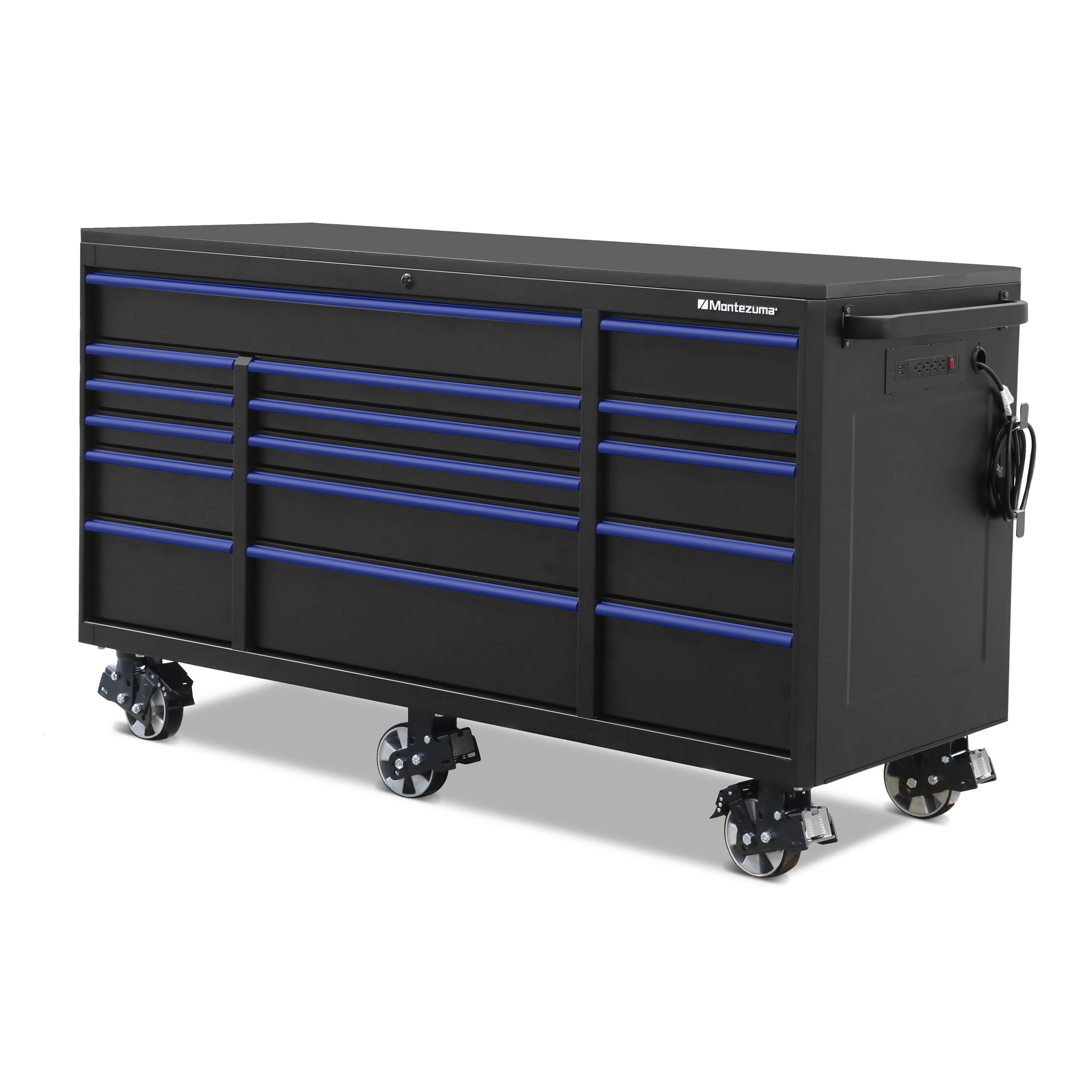 Montezuma 72 x 30 in. 16-Drawer Tool Cabinet