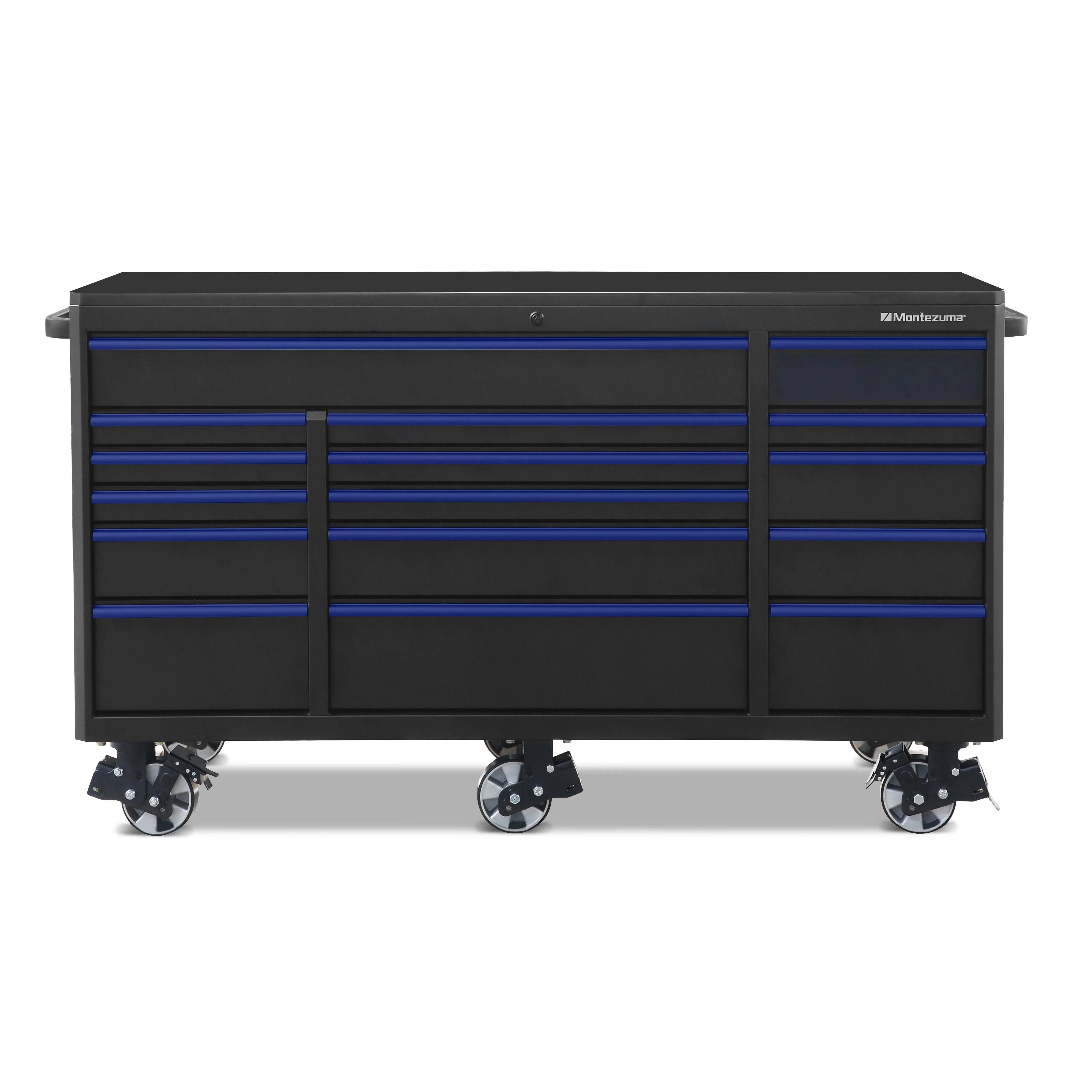 Montezuma 72 x 30 in. 16-Drawer Tool Cabinet - Image 3