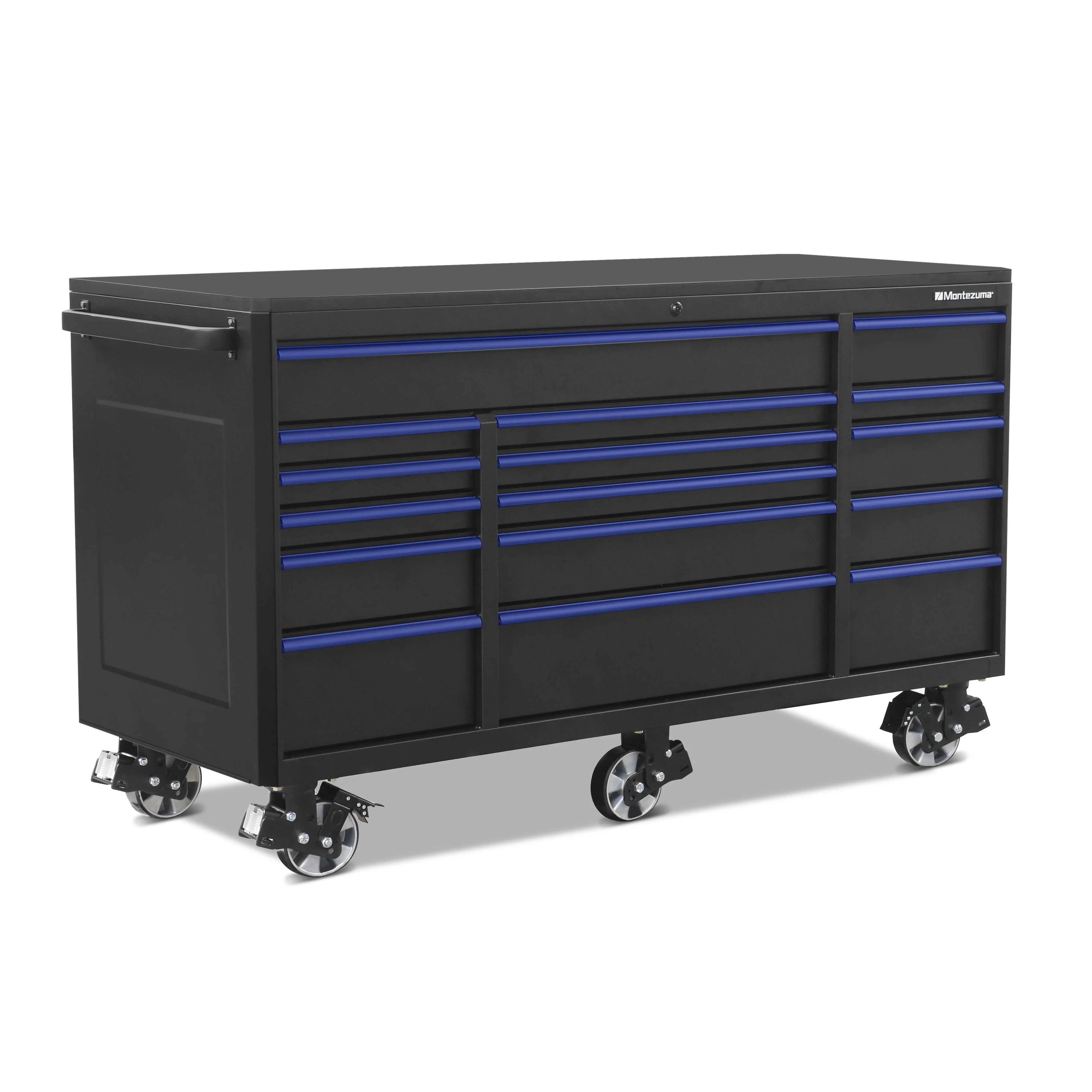 Montezuma 72 x 30 in. 16-Drawer Tool Cabinet - Image 8