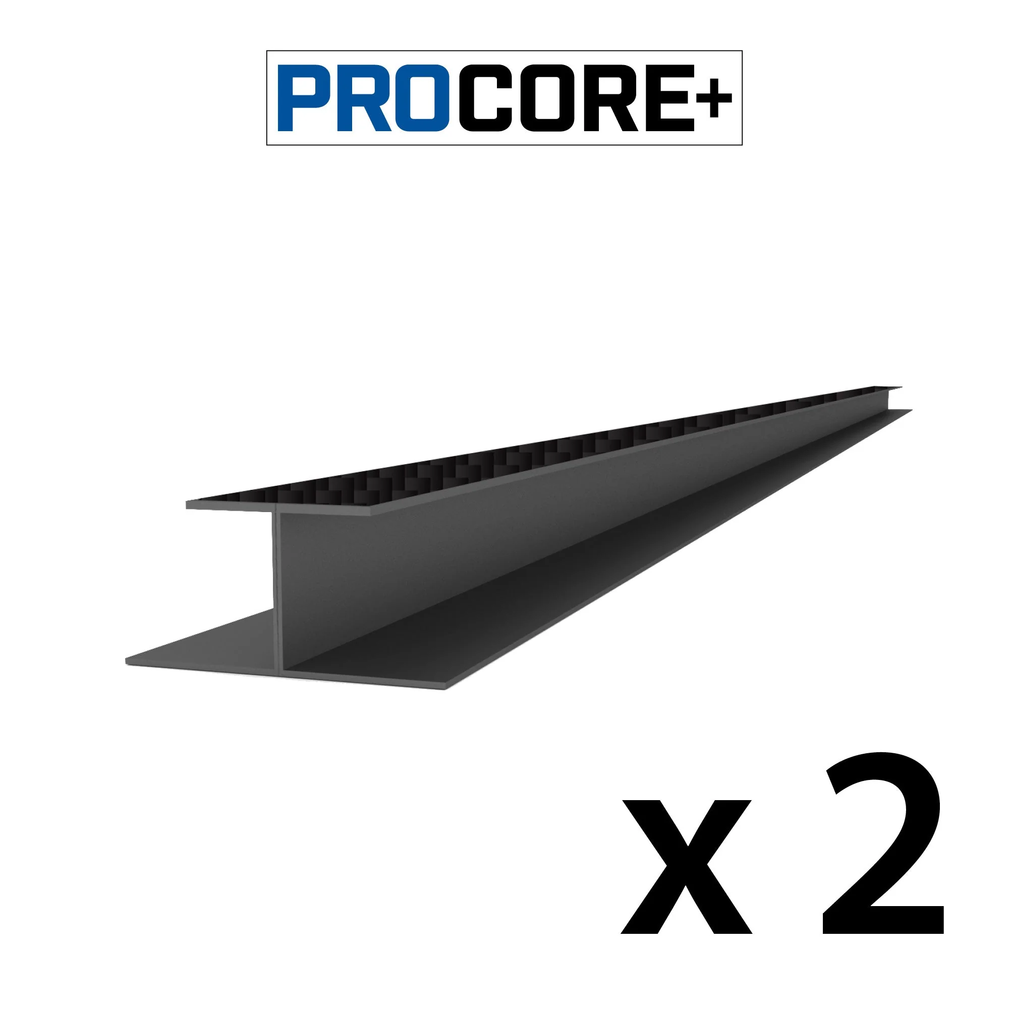 Proslat 8 ft. PROCORE+ PVC H-Trim Pack - Image 2