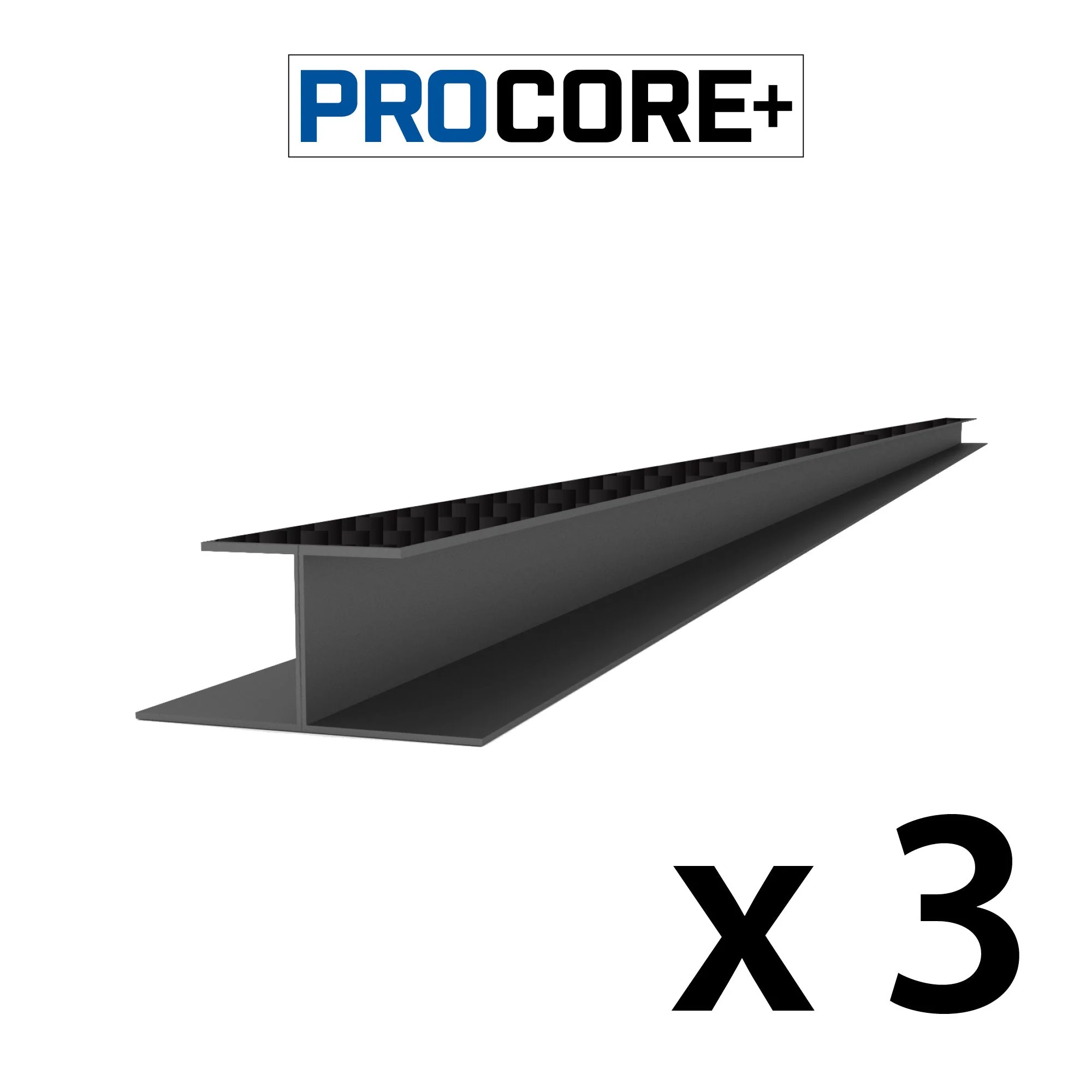 Proslat 8 ft. PROCORE+ PVC H-Trim Pack - Image 3