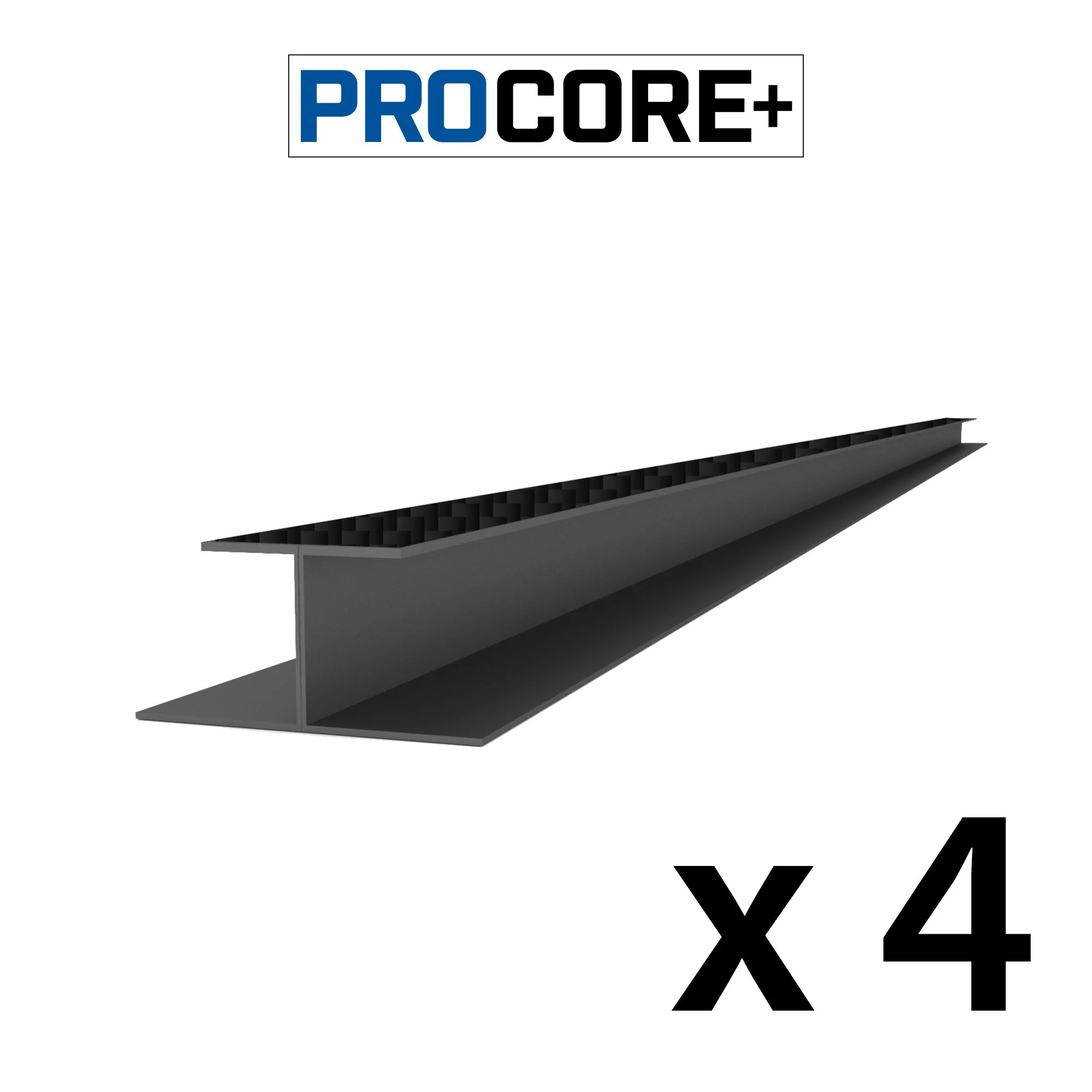 Proslat 8 ft. PROCORE+ PVC H-Trim Pack - Image 4