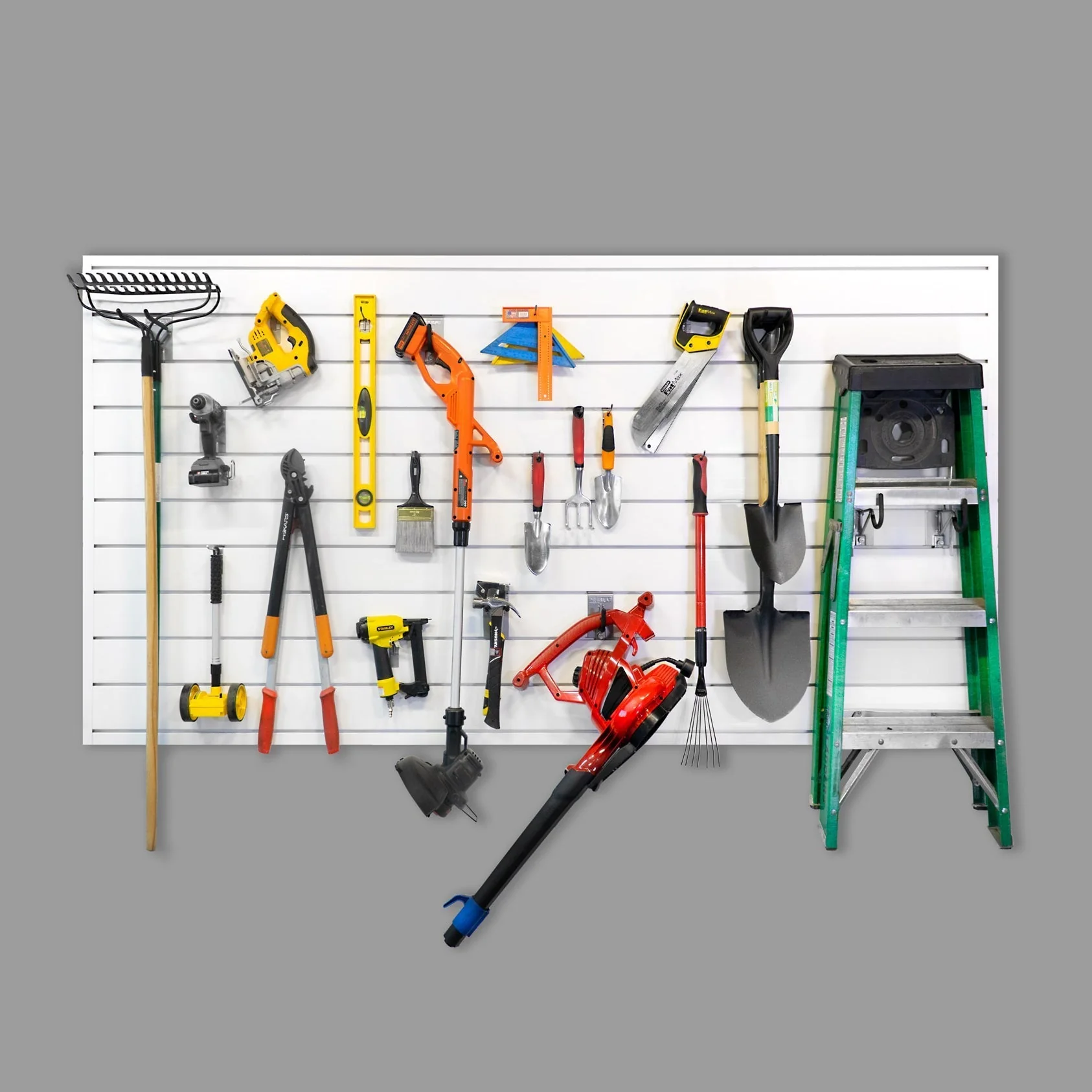 Proslat 8 ft. x 4 ft. PVC Slatwall - 2 pack 64 sq ft - Image 9