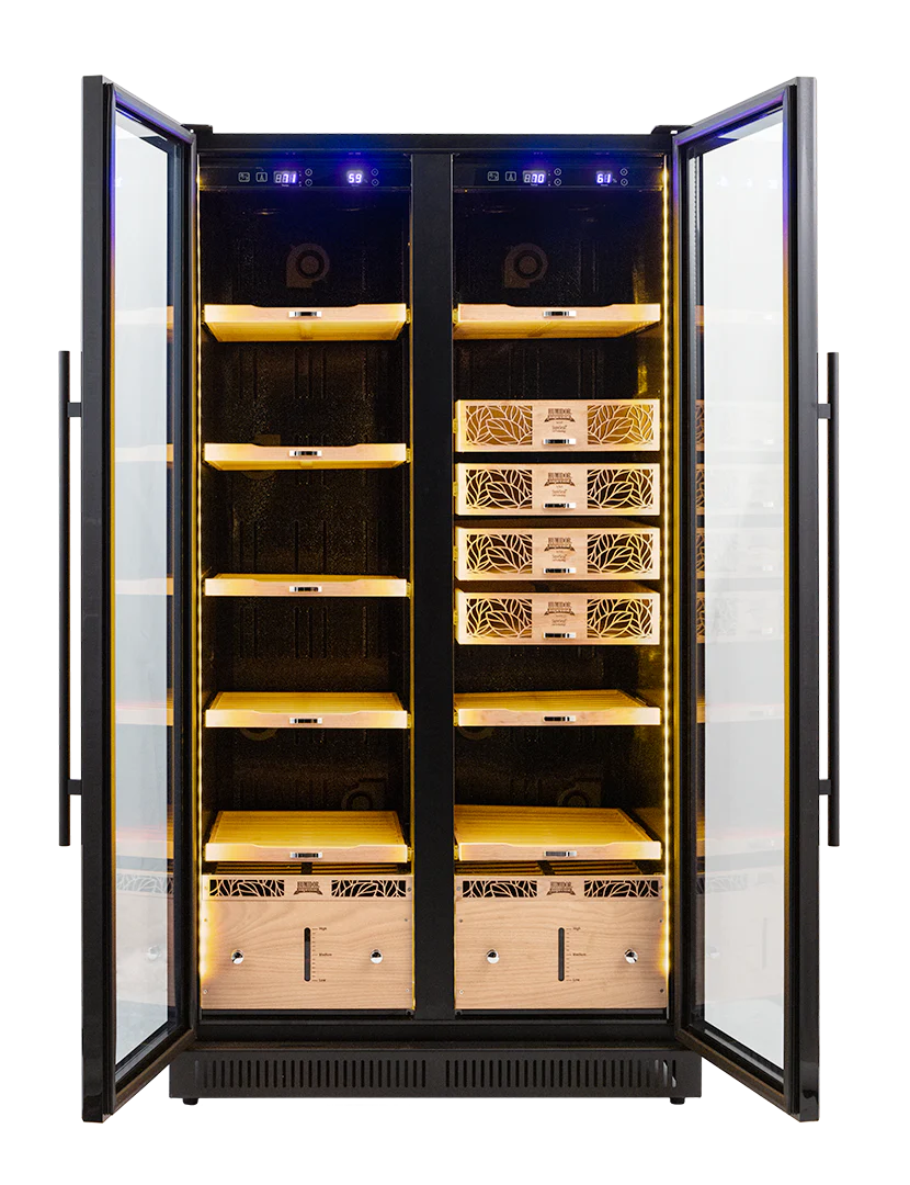 Humidor Supreme Electronic 9200 Cigar Cabinet, 2500-3000 Cigar Capacity, Black - Image 5