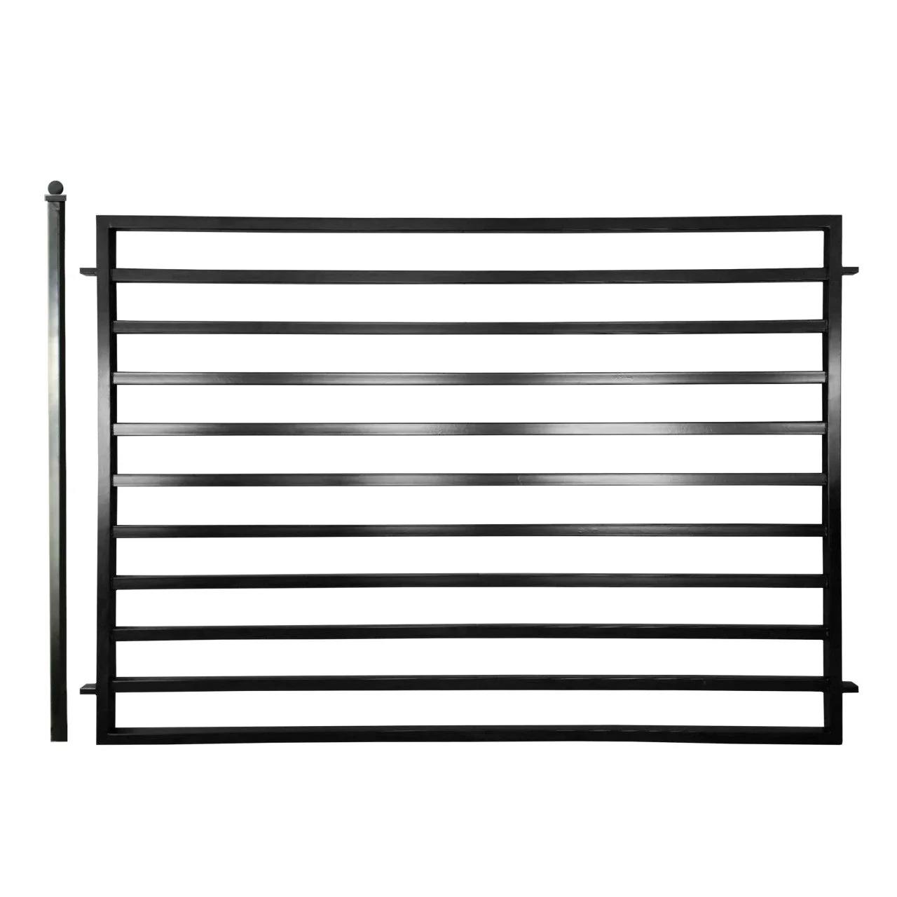Aleko 2-Panel Fence Kit – MILAN Style – 8x5 ft. Each - 2FENCEMIL-AP - Image 3