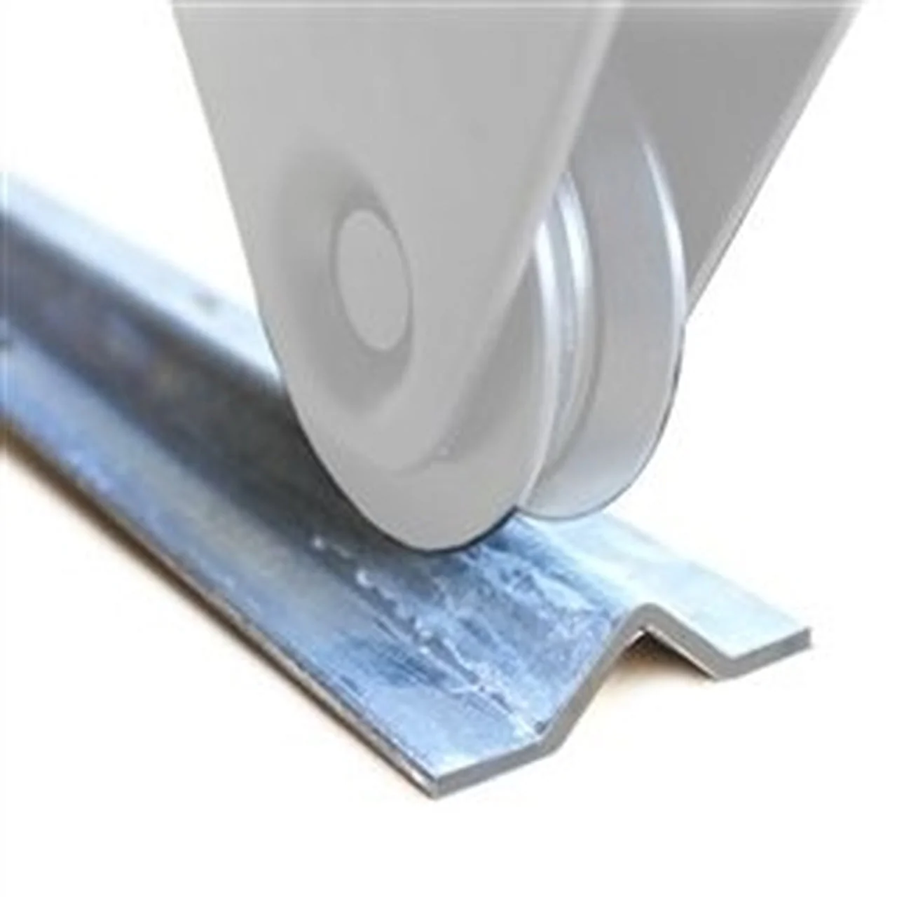 Aleko Aluminum Gate Inverted V Tracks - 18 Feet - Image 3