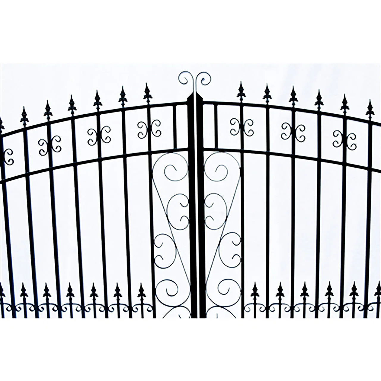 Aleko Automated Steel Dual Swing Driveway Gate and Gate Opener Complete Kit – Venice Style – 18 x 6 Feet - 18DVEN1700ACC-AP - Image 3