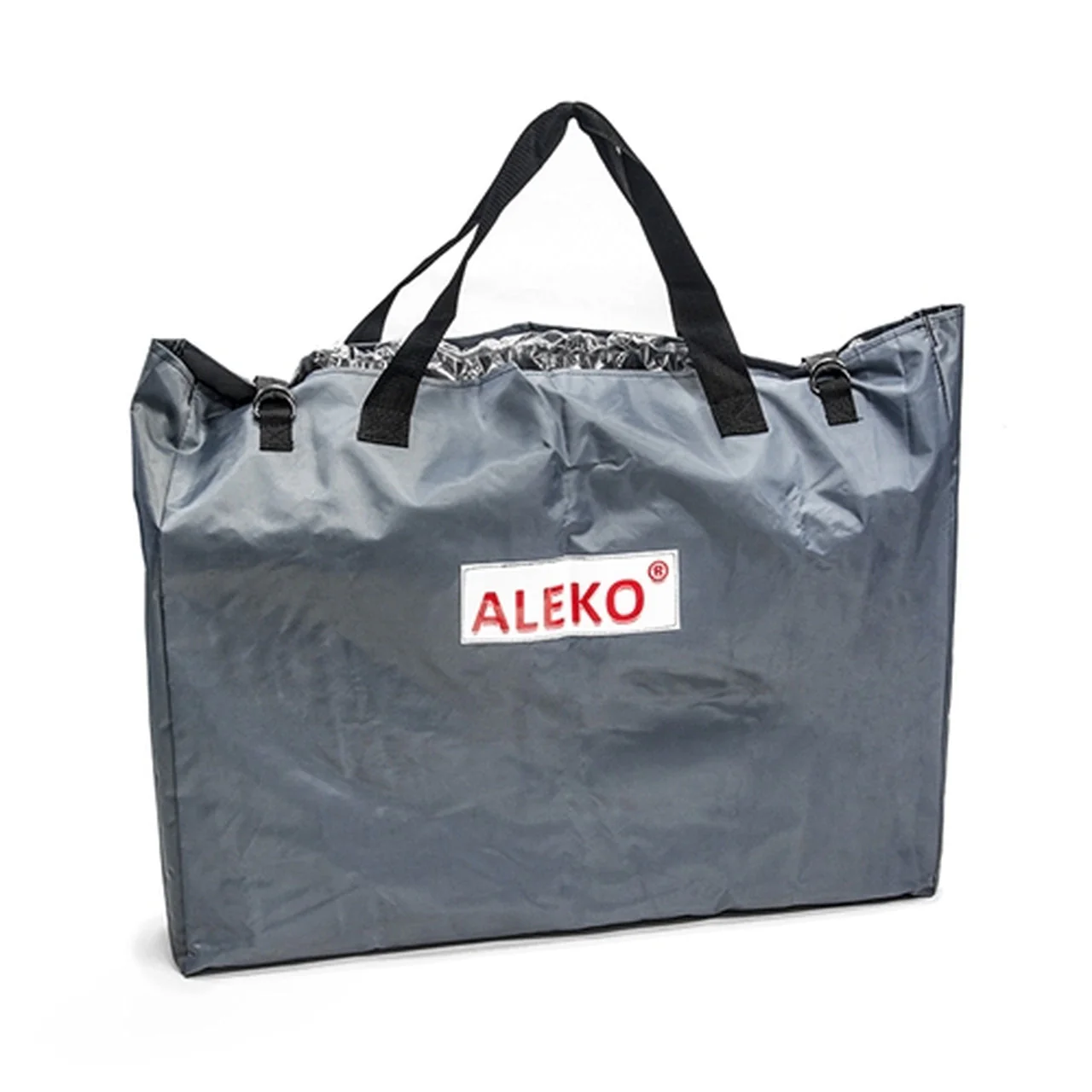 Aleko Boats Floorboard Storage and Carrying Bag for Inflatable Boats - Strap Closure - 27 x 35 Inches - Dark Gray