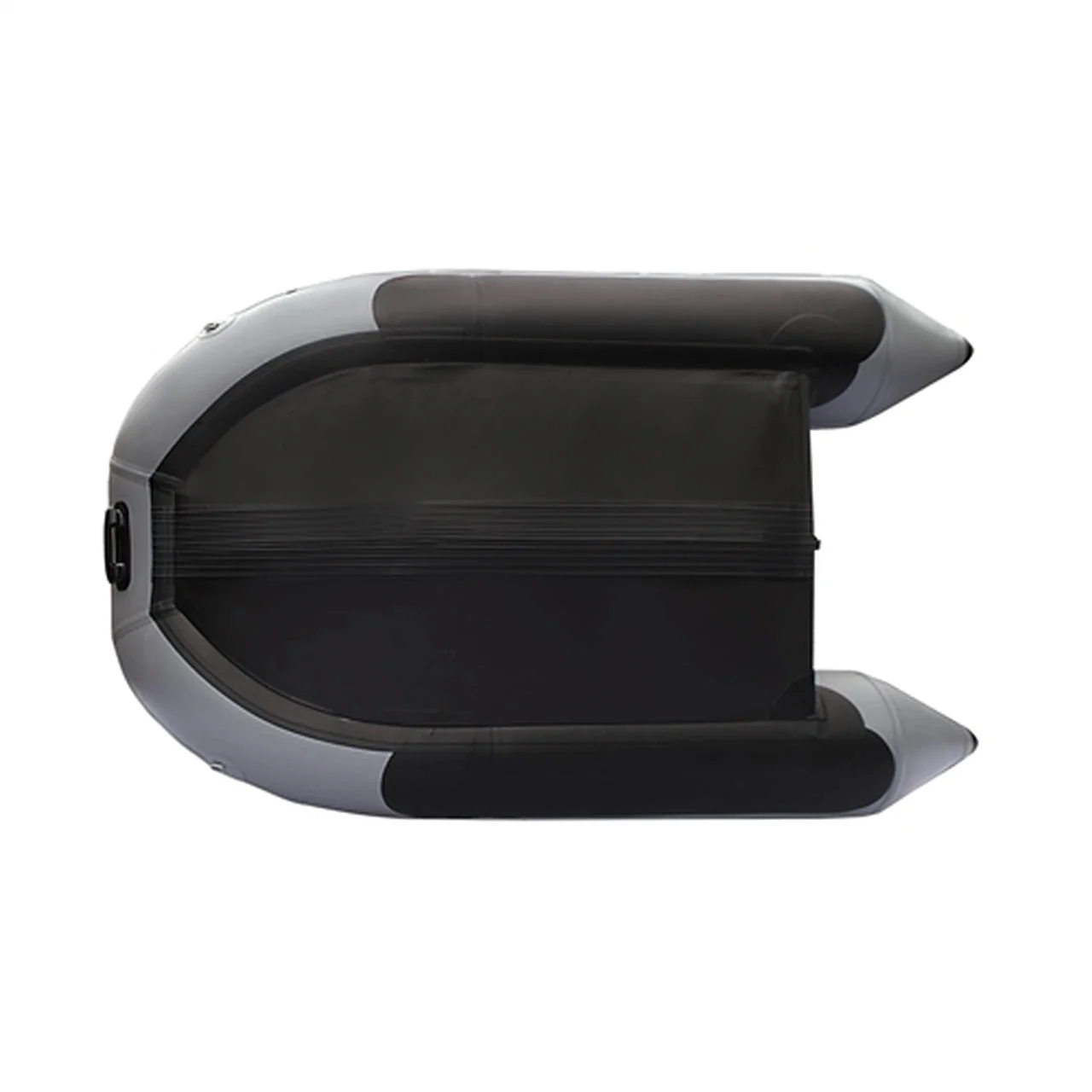 Aleko Boats Inflatable Boat with Aluminum Floor - 8.4 ft - Gray - Image 5