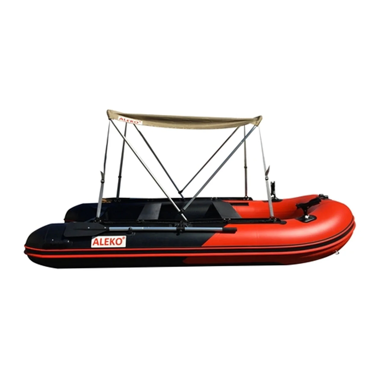 Aleko Boats Summer Canopy Tent for Inflatable Boats 8.5 ft long - Wheat - Image 5