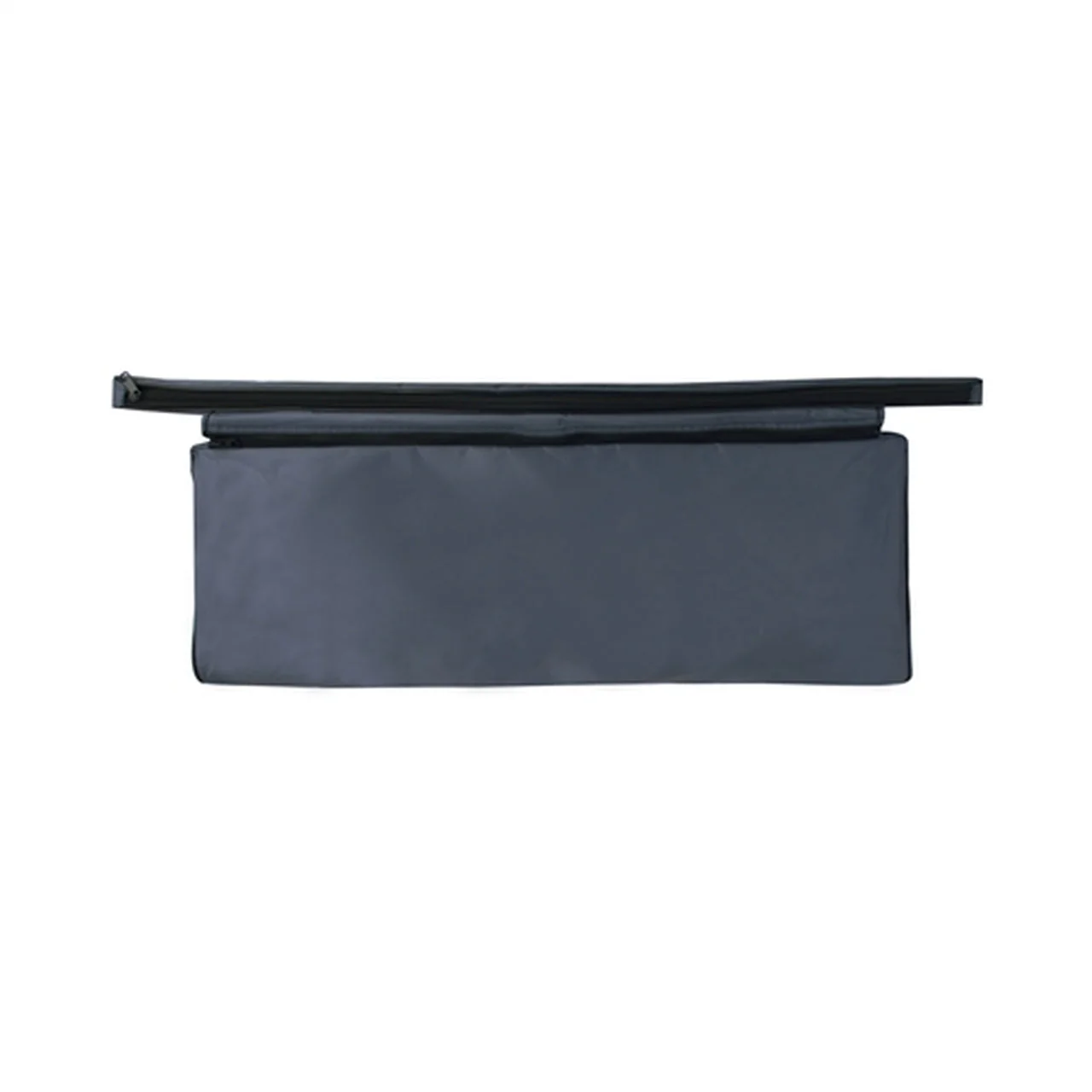 Aleko Boats Waterproof Inflatable Boat Seat Cushion with Under Seat Bag and Pockets - 34x9 inches - Dark Gray - Image 3