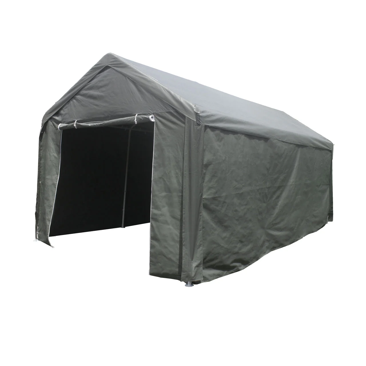 Aleko Carports Heavy Duty Outdoor Canopy Carport Tent - 10 X 20 FT - Gray - Image 14