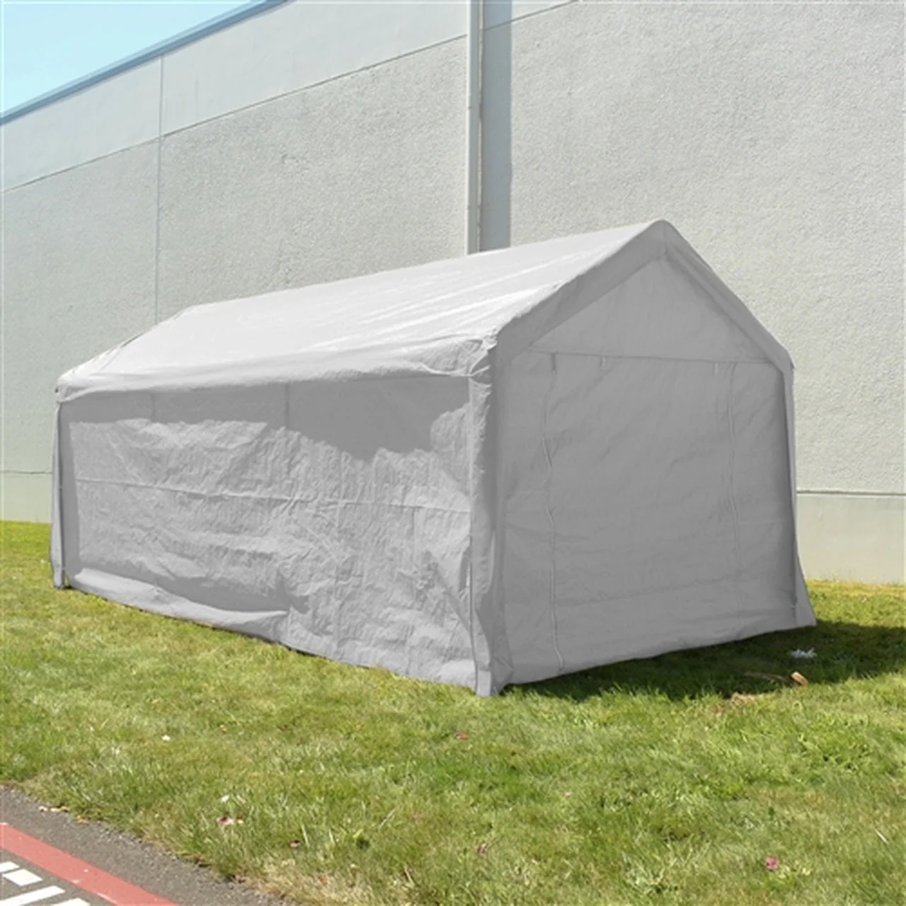 Aleko Carports Heavy Duty Outdoor Canopy Carport Tent - 10 X 20 FT - White - Image 13