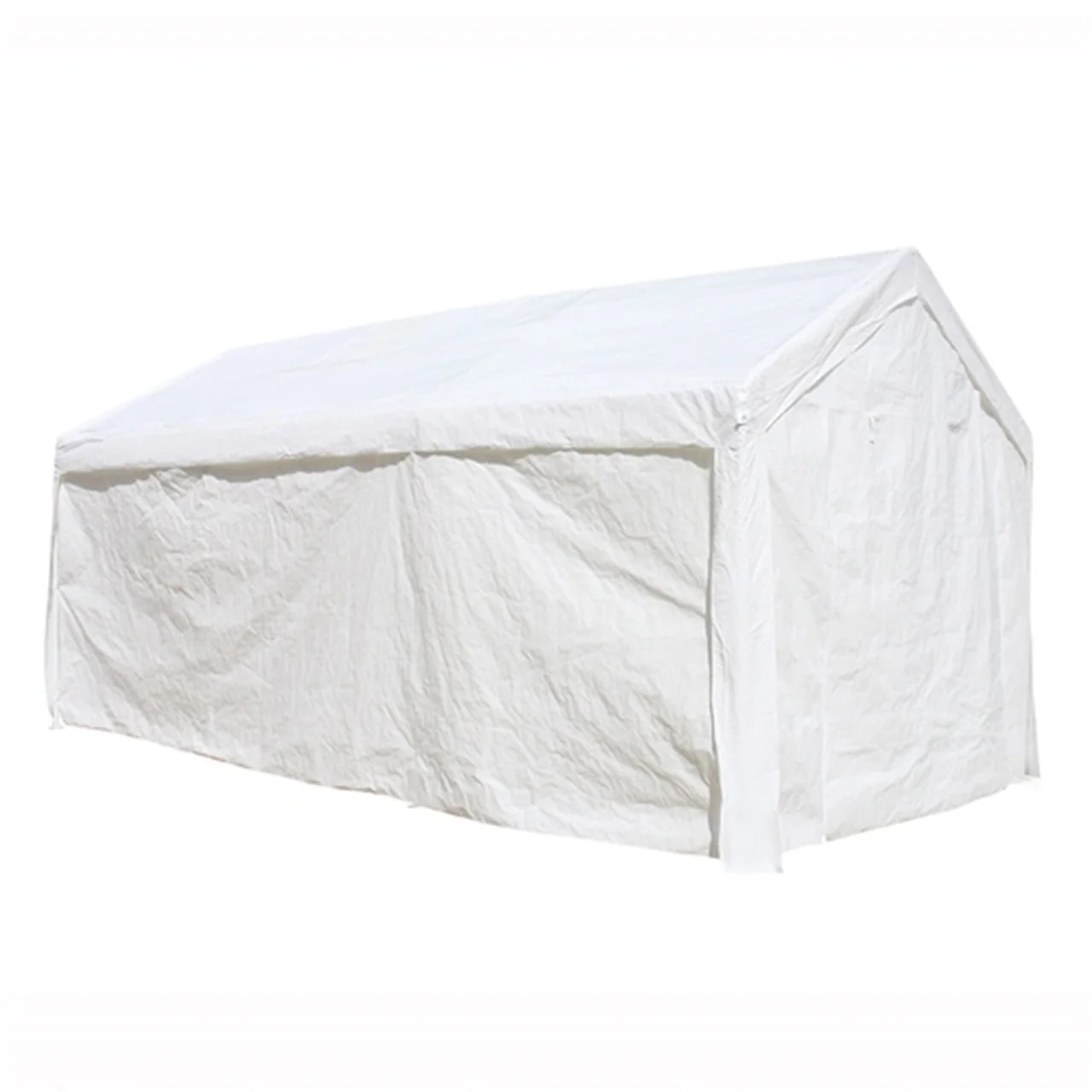 Aleko Carports Heavy Duty Outdoor Canopy Carport Tent - 10 X 20 FT - White - Image 3